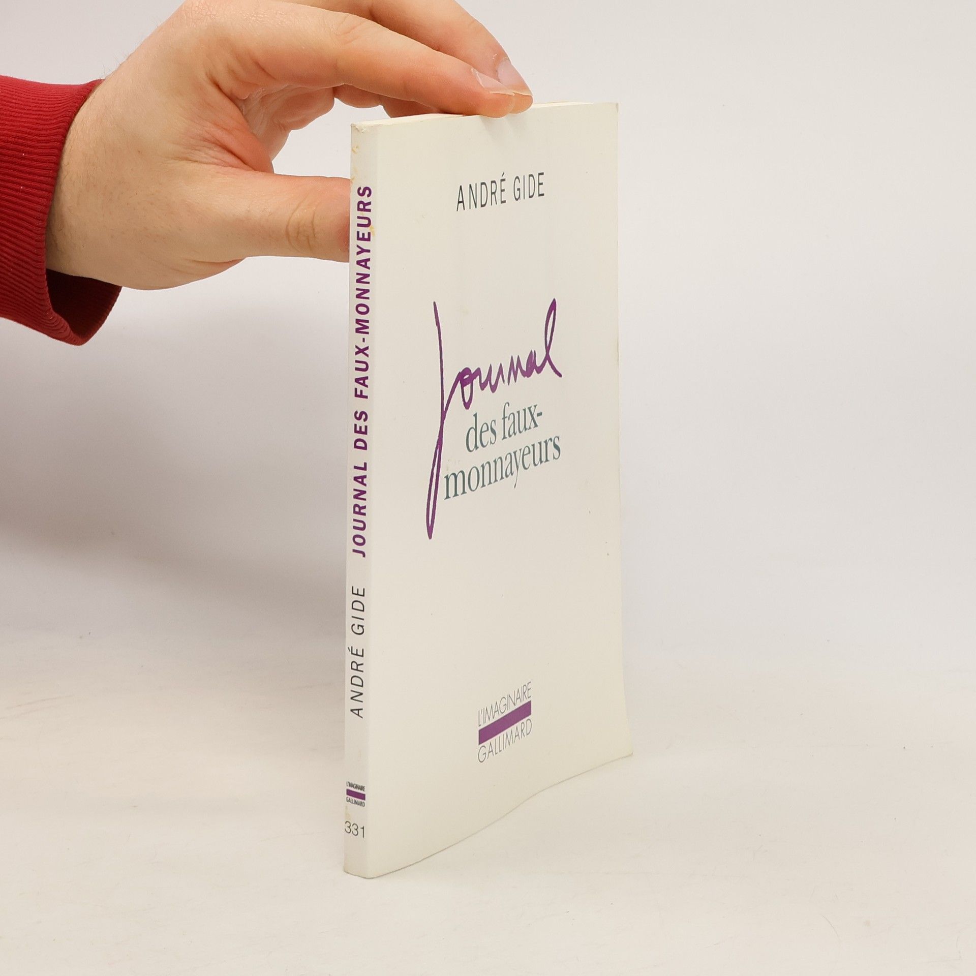 André Gide Journal des faux-monnayeurs