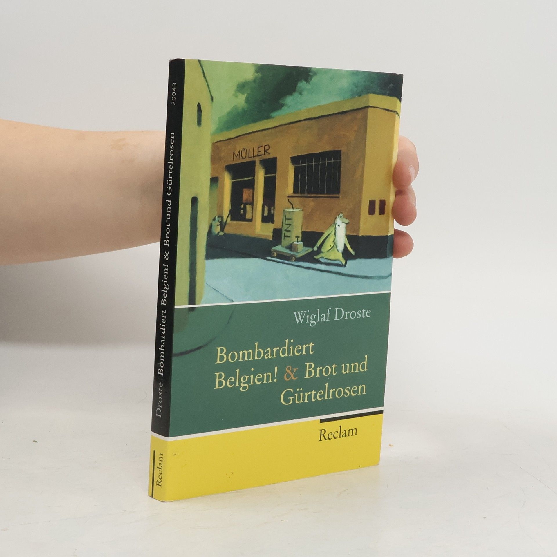 Wiglaf Droste Bombardiert Belgien! & Brot und Gürtelrosen