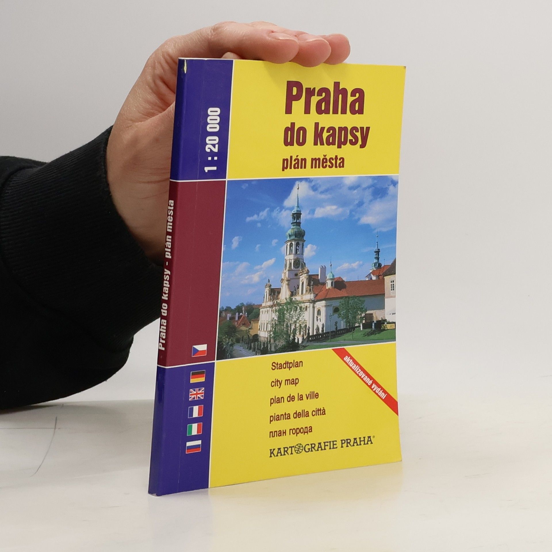 Collectif d'auteurs Praha do kapsy. 1: 20000 : plán města