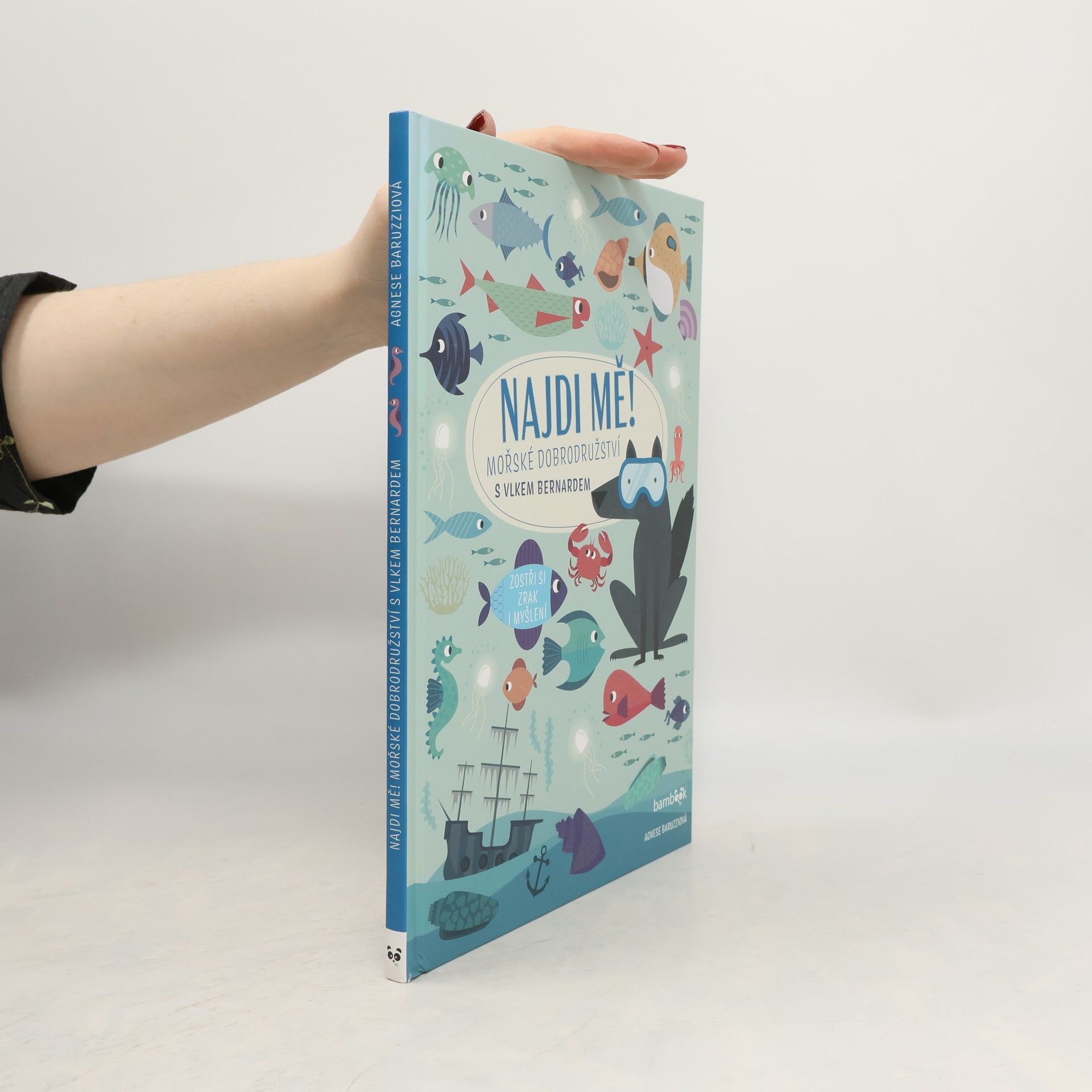 Agnese Baruzzi Najdi mě! Mořské dobrodružství s vlkem Bernardem