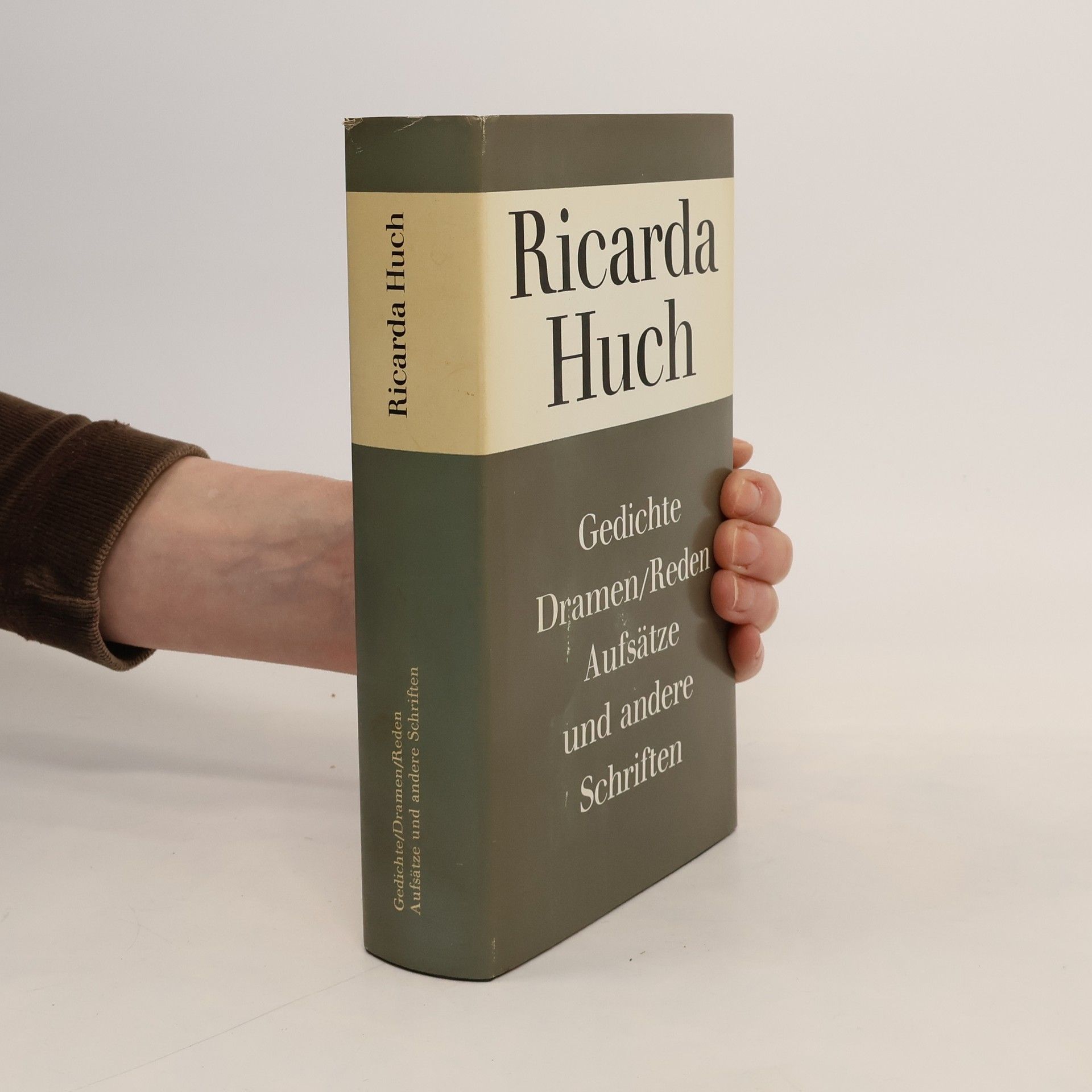 Ricarda Huch Gedichte/Dramen/Reden Aufsätze und andere Schriften