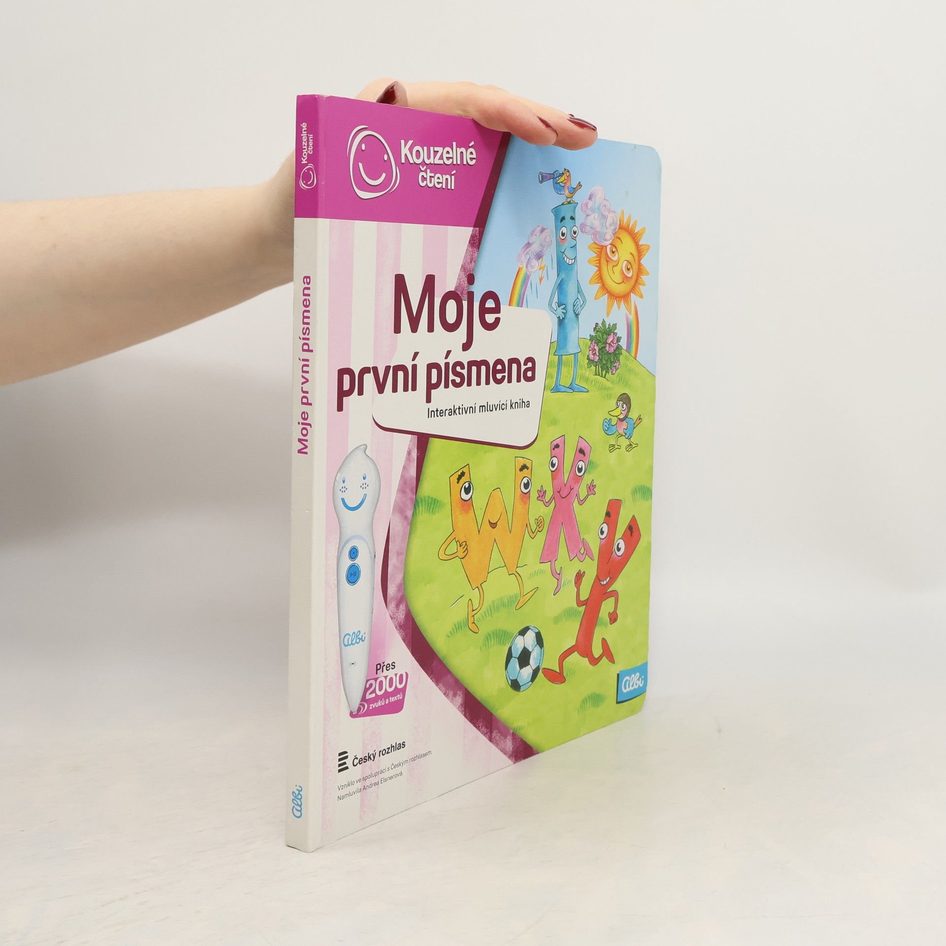Moje první písmena. Interaktivní mluvící kniha