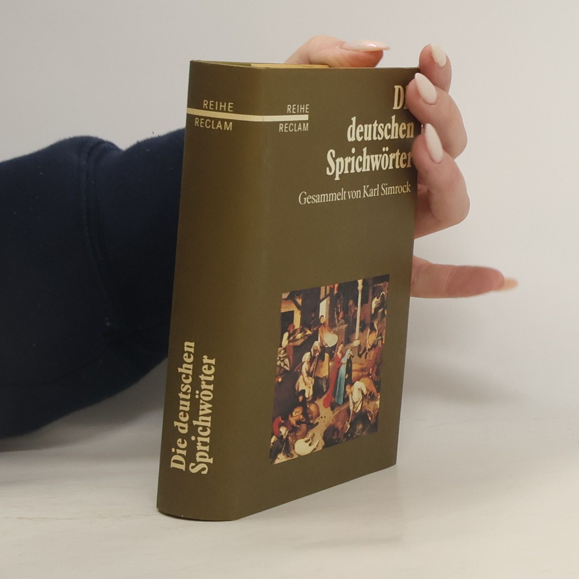 Karl Joseph Simrock Die deutschen Sprichwörter