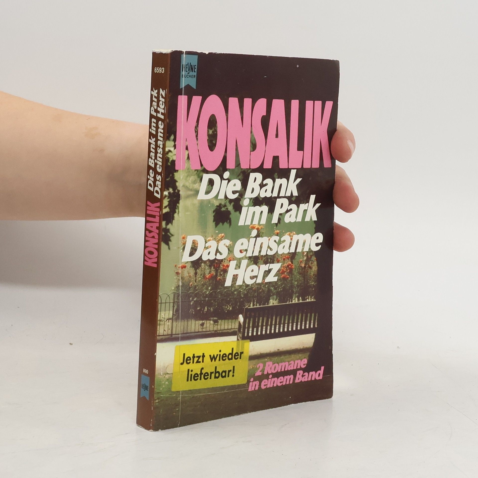 Heinz G. Konsalik Die Bank im Park. Das einsame Herz