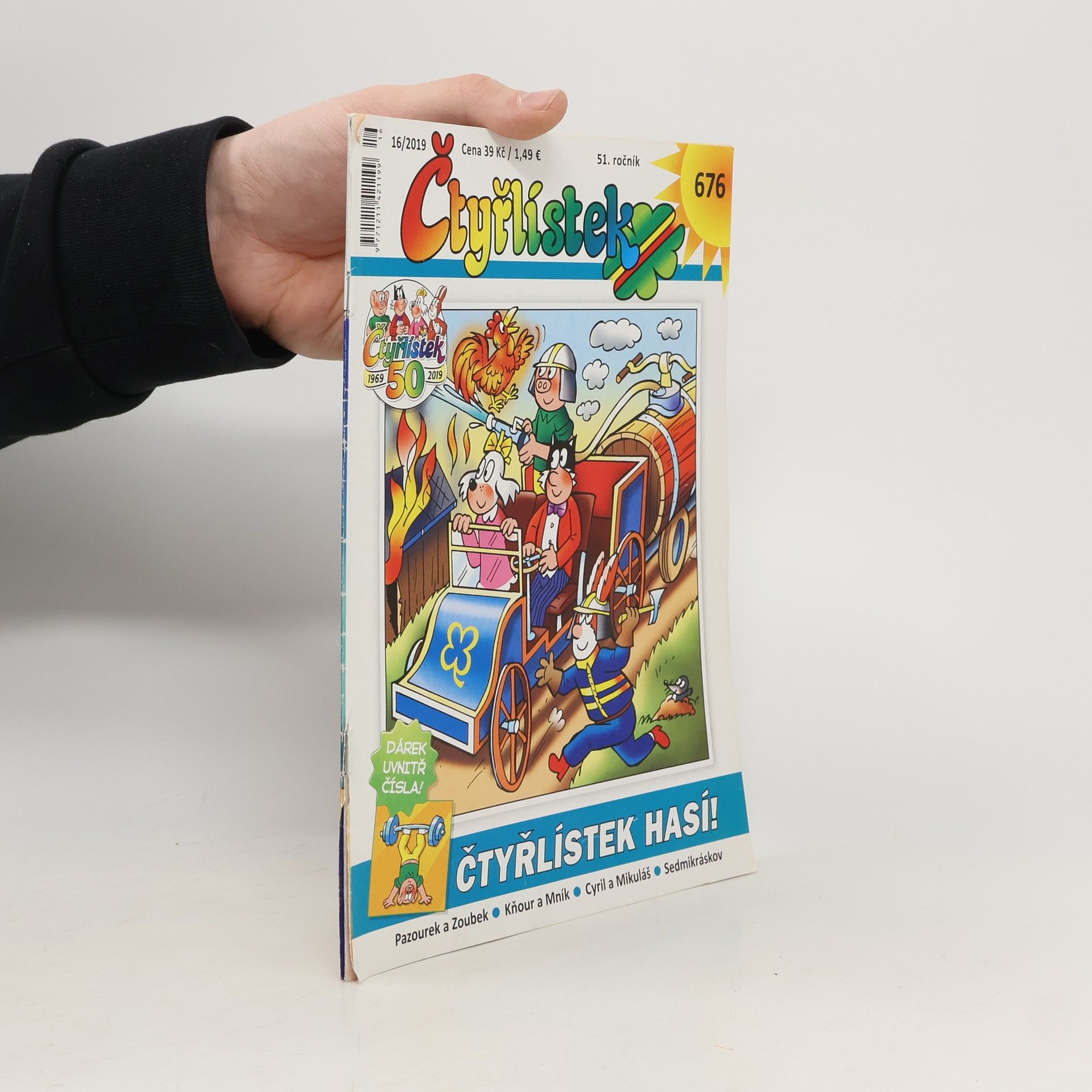 Collectif d'auteurs Čtyřlístek 676, 16/2019