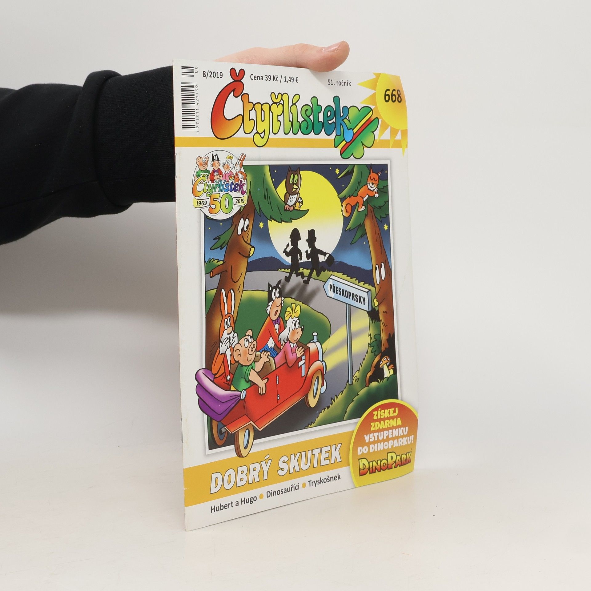 Autores varios Čtyřlístek 668, 8/2019. Dobrý skutek