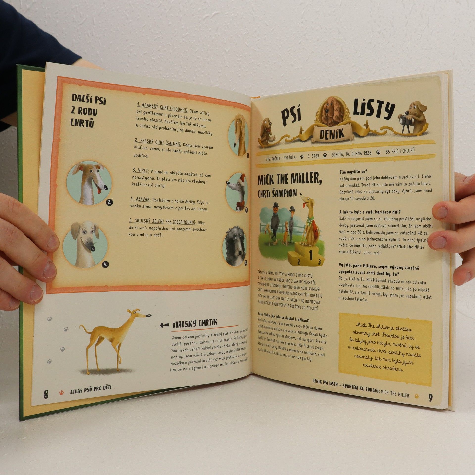 Jana Sedláčková Atlas psů pro děti