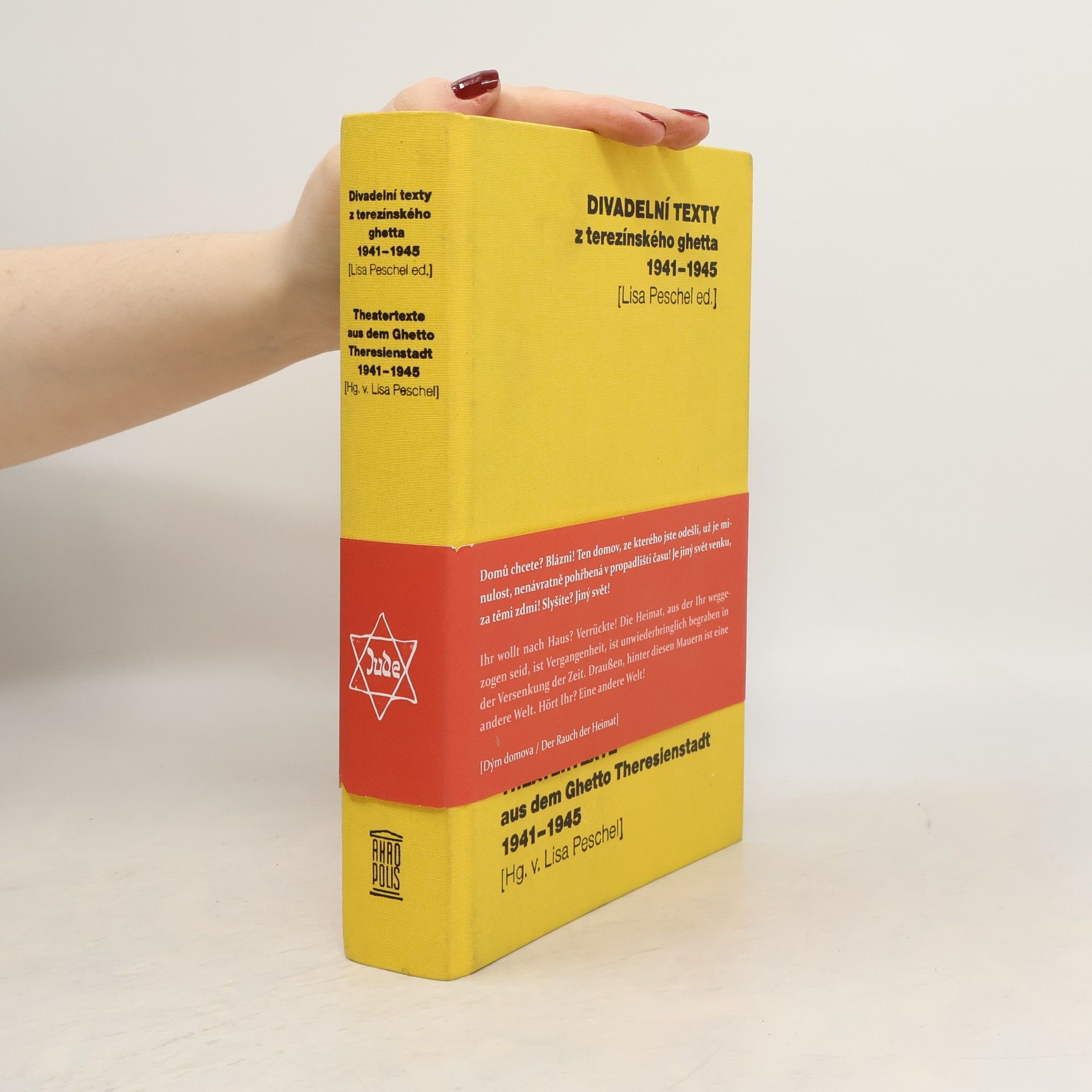Lisa Peschel Divadelní texty z terezínského ghetta 1941 - 1945