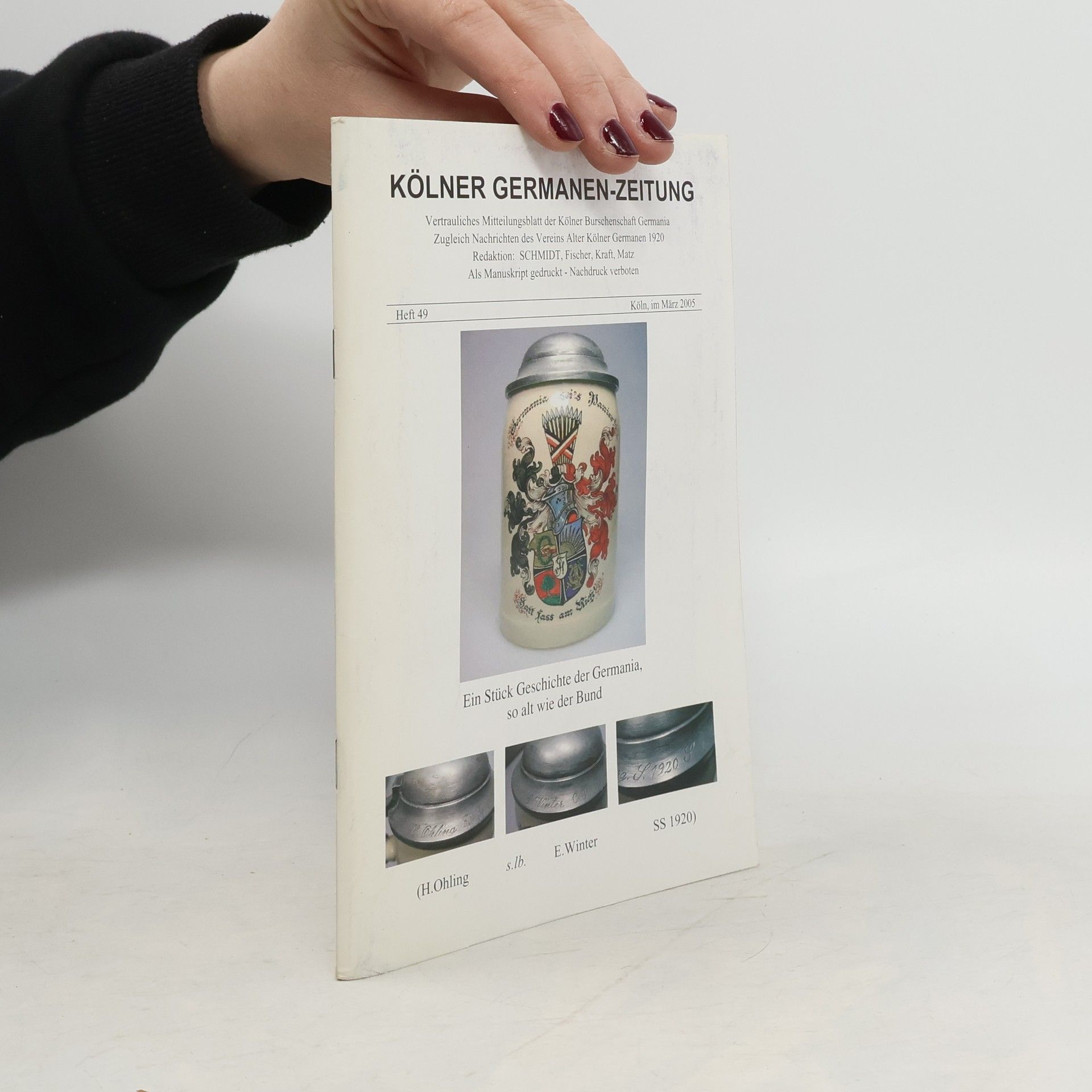 Autorenkollektiv Kölner Germanen-Zeitung. Heft 49