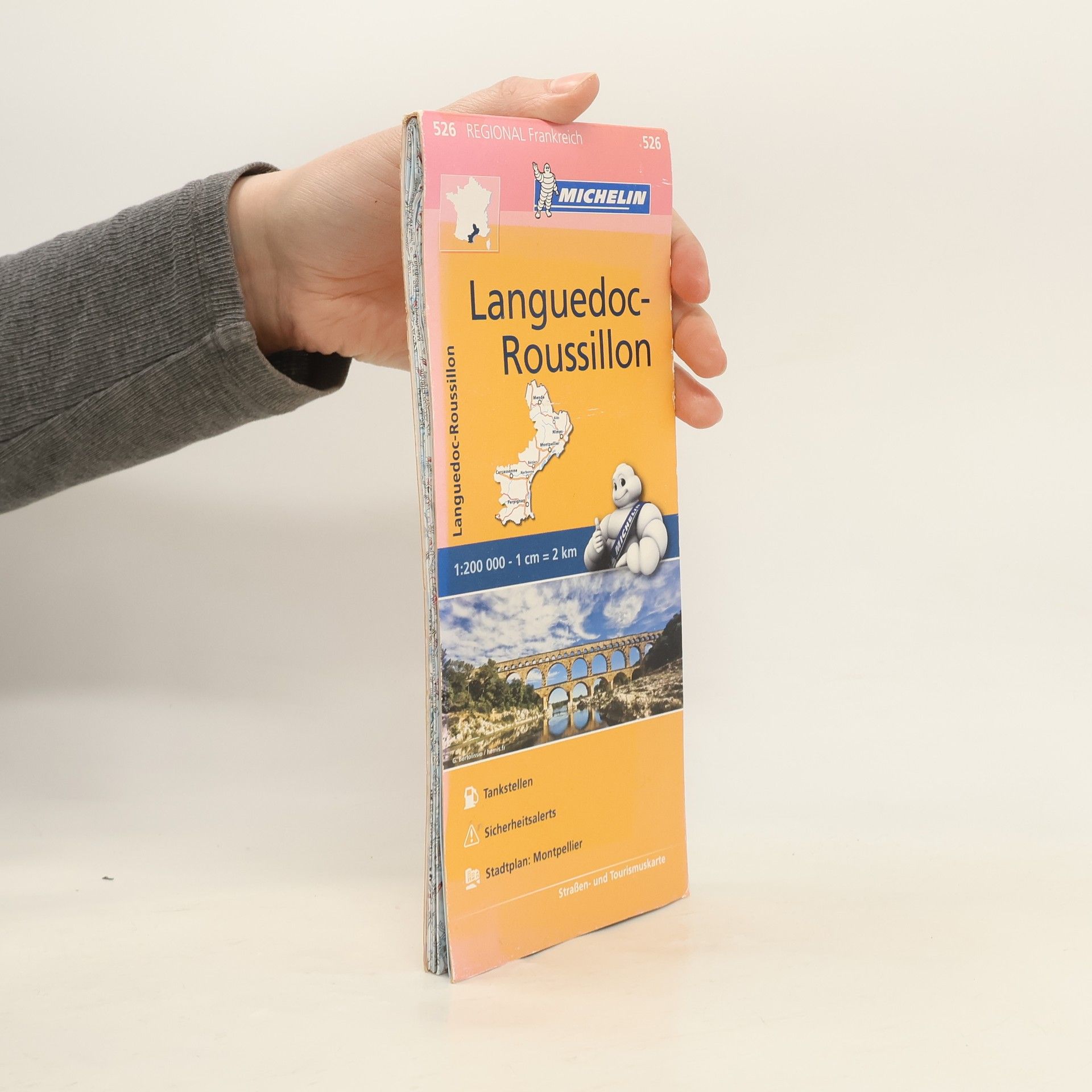 G. Bertolissio Michelin Regionalkarten - 526: Michelin Karte Languedoc-Roussillon