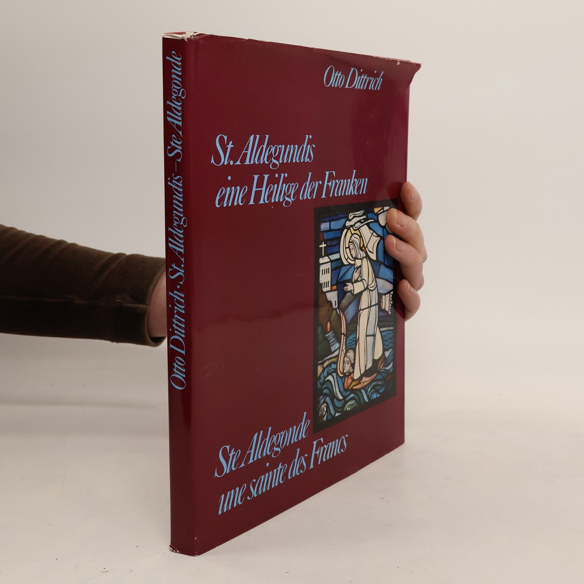 St. Aldegundis, eine Heilige der Franken