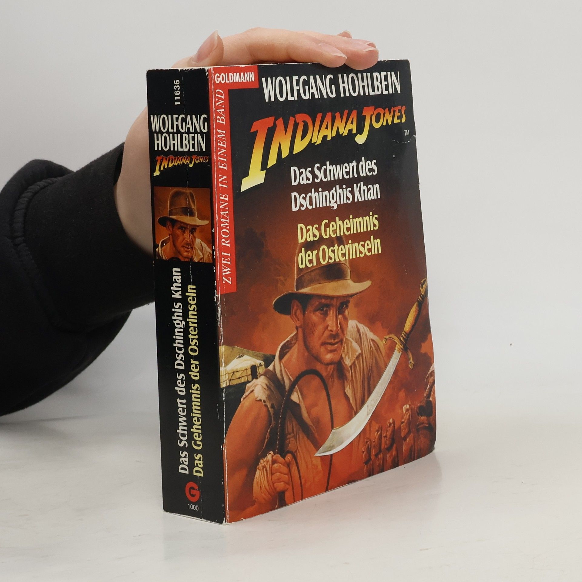 Wolfgang Hohlbein Indiana Jones und das Schwert des Dschingis Khan. Indiana Jones und das Geheimnis der Osterinseln