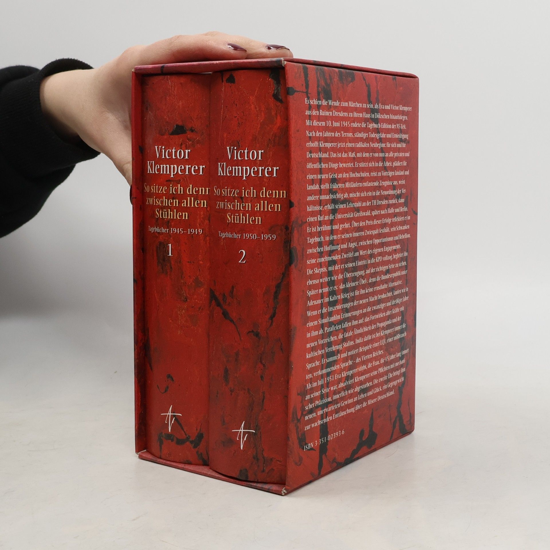 Victor Klemperer So sitze ich denn zwischen allen Stühlen 1-2. Tagebücher 1945-1949