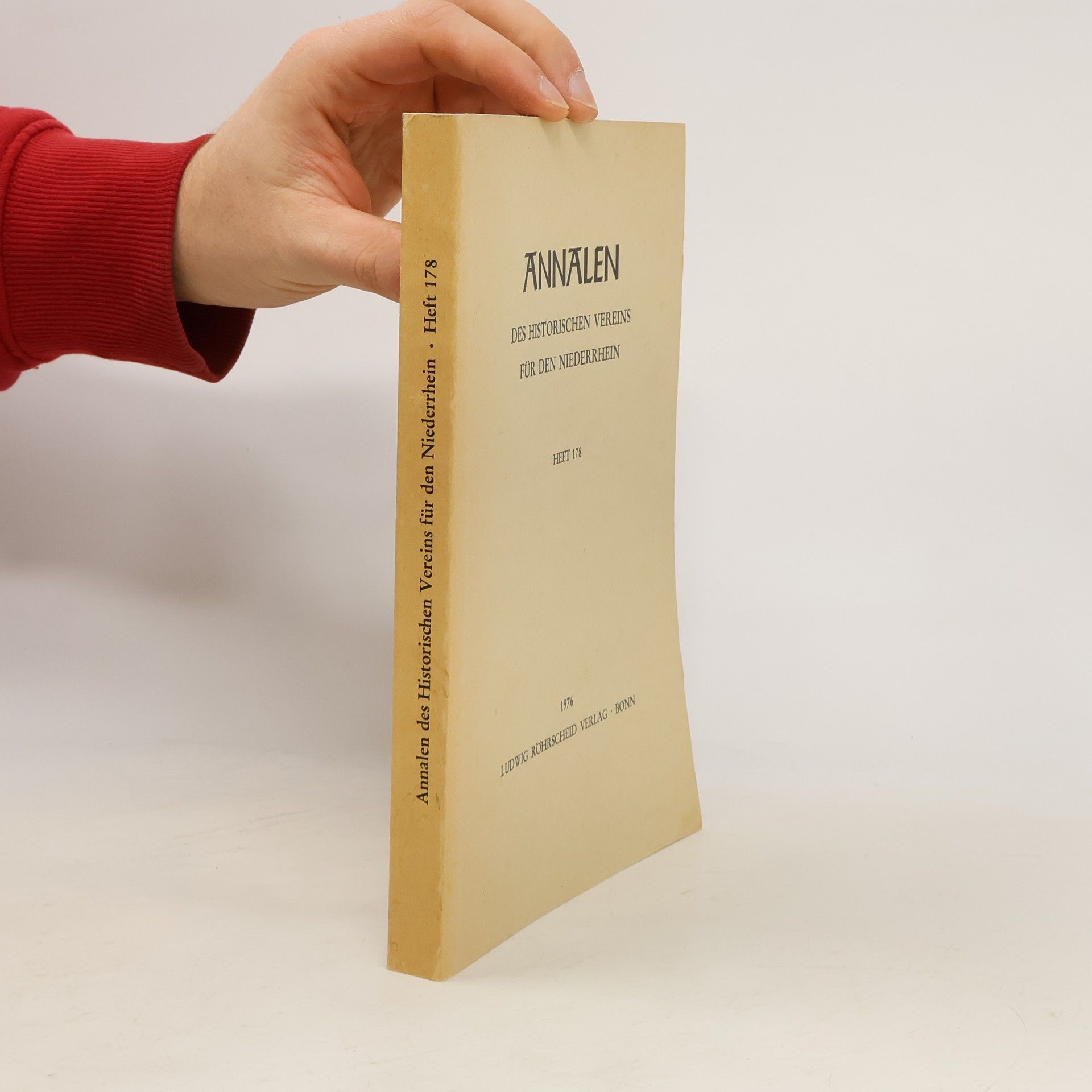 Collectif d'auteurs Annalen des Historischen Vereins für den Niederrhein. Heft 178