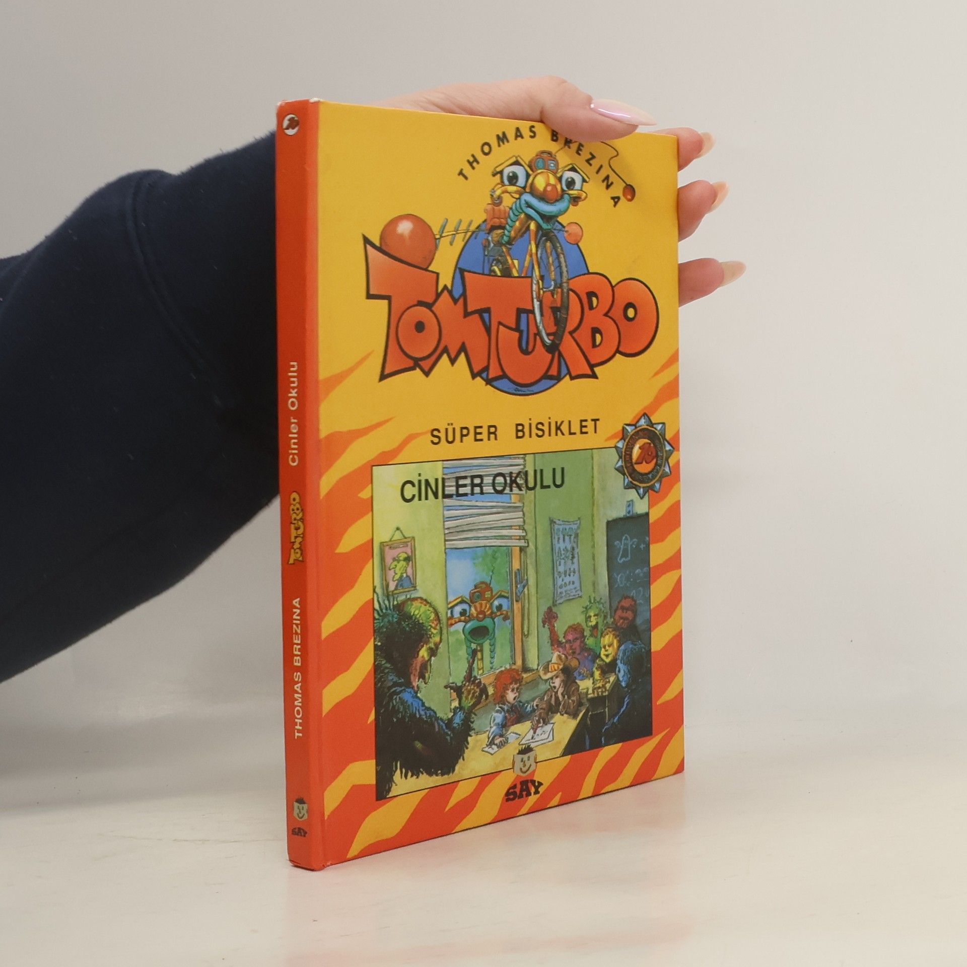 Thomas Brezina Tom Turbo. Cinler okulu