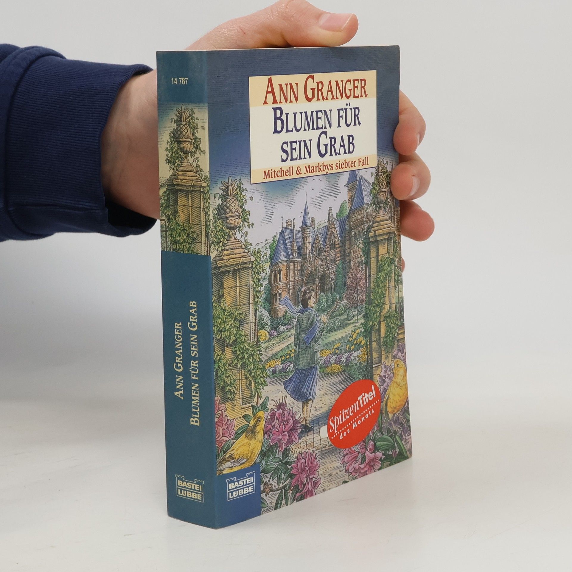 Ann Granger Blumen für sein Grab