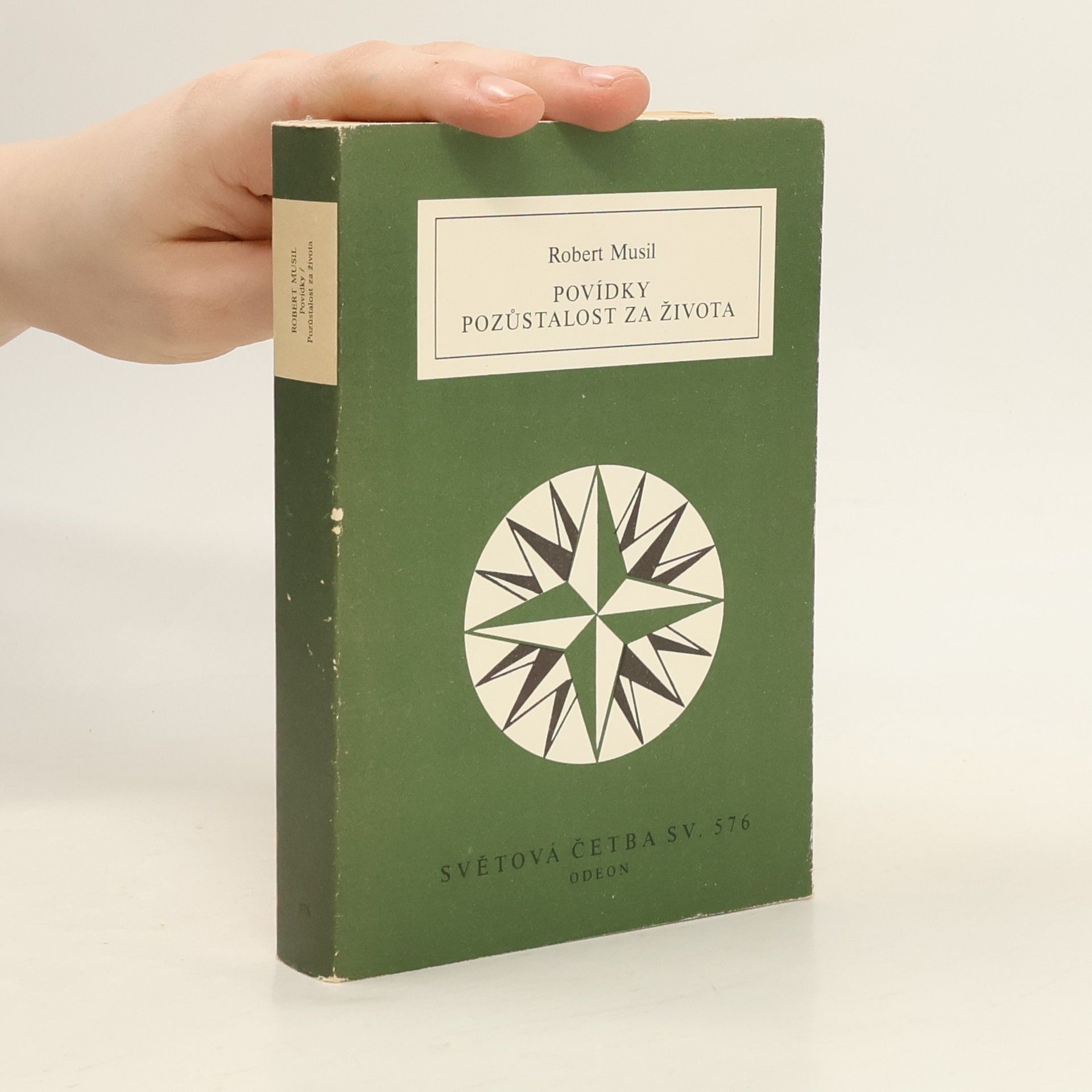 Robert Musil Povídky. Pozůstalost za života.
