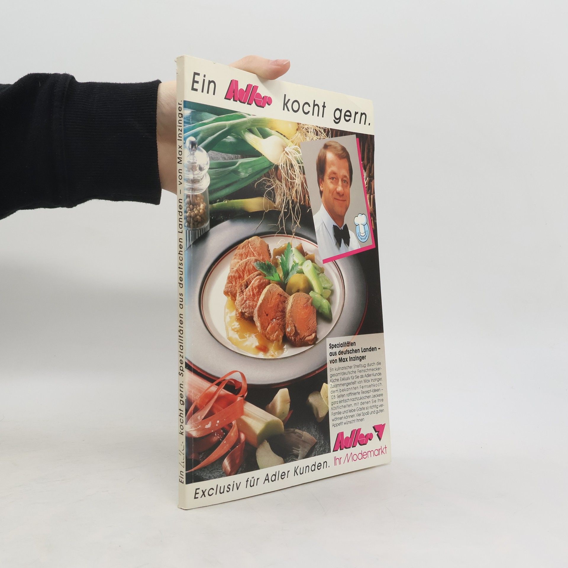 Max Inzinger Ein Adler kocht gern