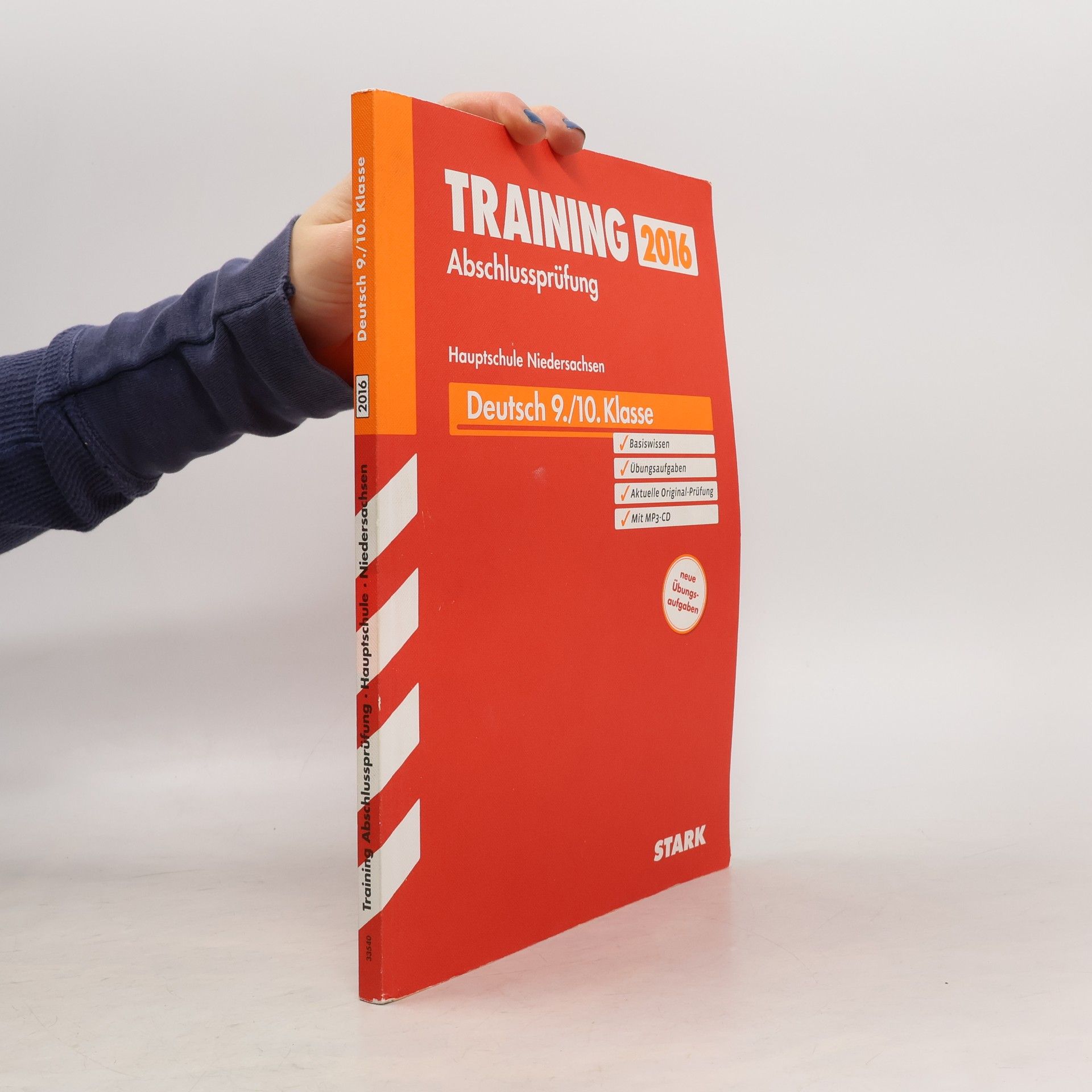 Marion von der Kammer Training Abschlussprüfung Hauptschule Niedersachsen - Deutsch 9./10. Klasse, mit CD - 2016 - Basiswissen. Übungsaufgaben. Aktuelle Original-Prüfung