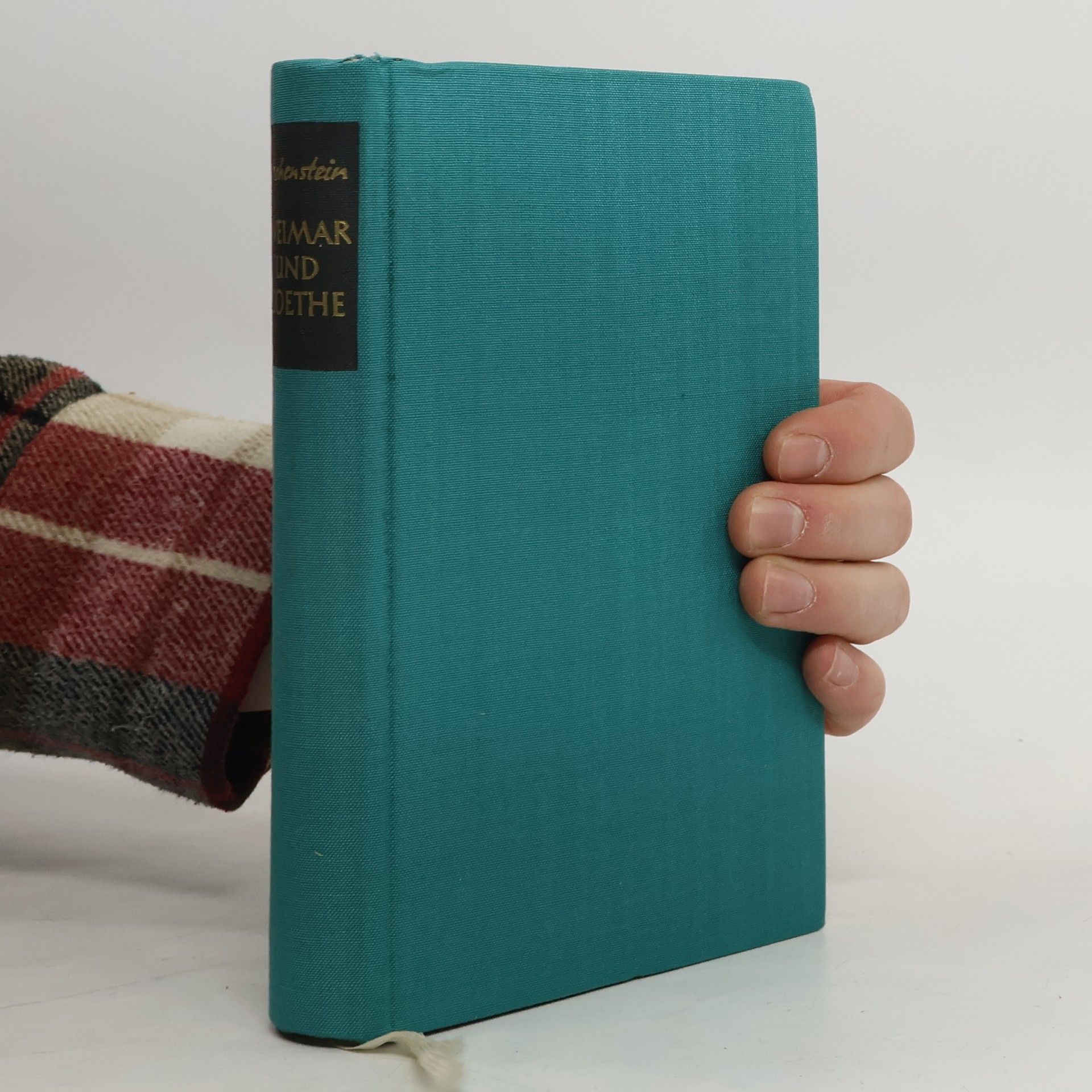 Friedrich August Hohenstein Weimar und Goethe