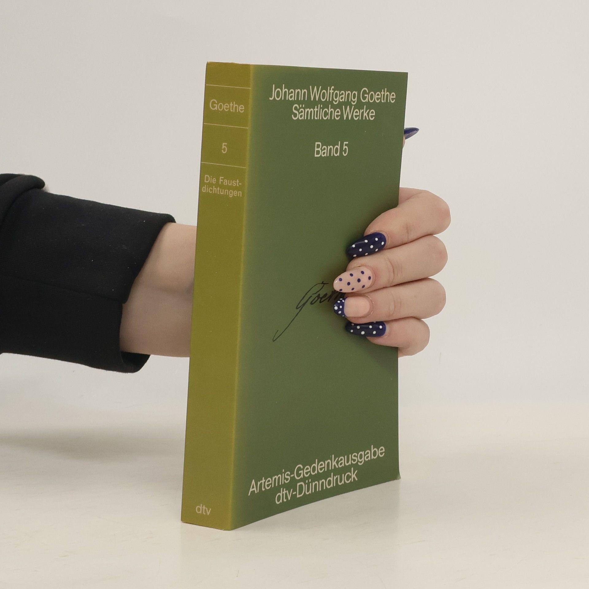 Johann Wolfgang von Goethe Sämtliche Werke. Band 5