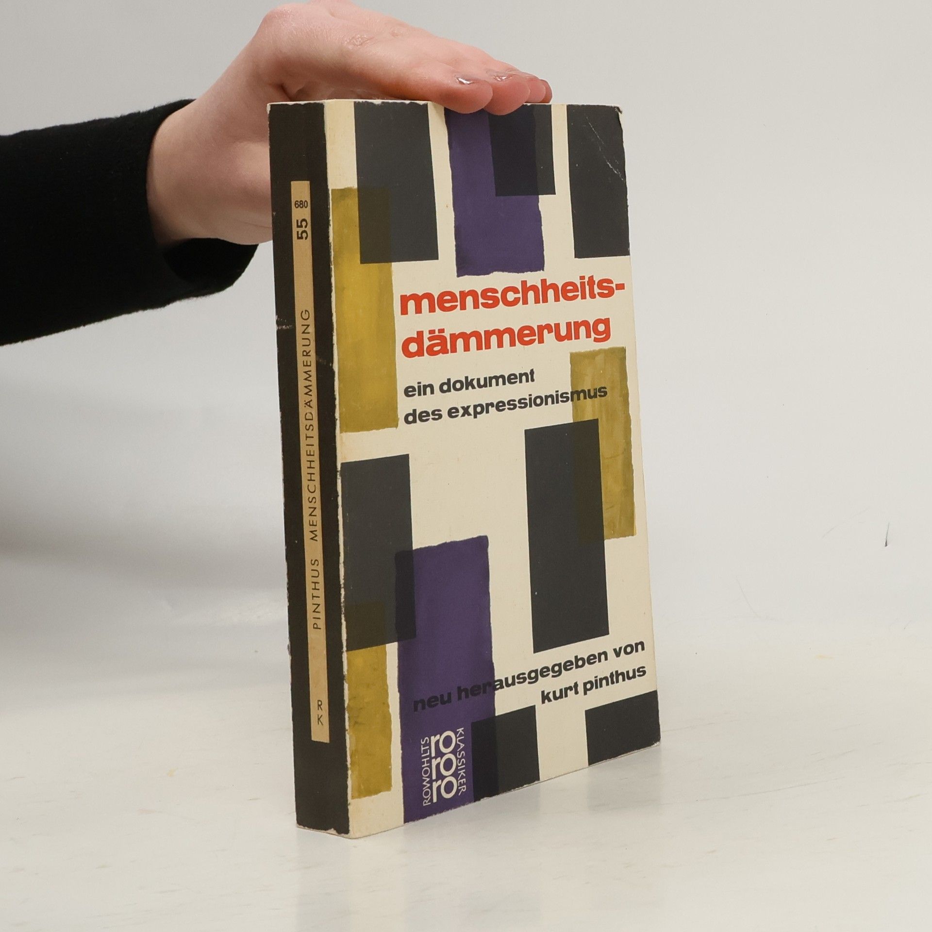 Kurt Pinthus Menschheitsdämmerung