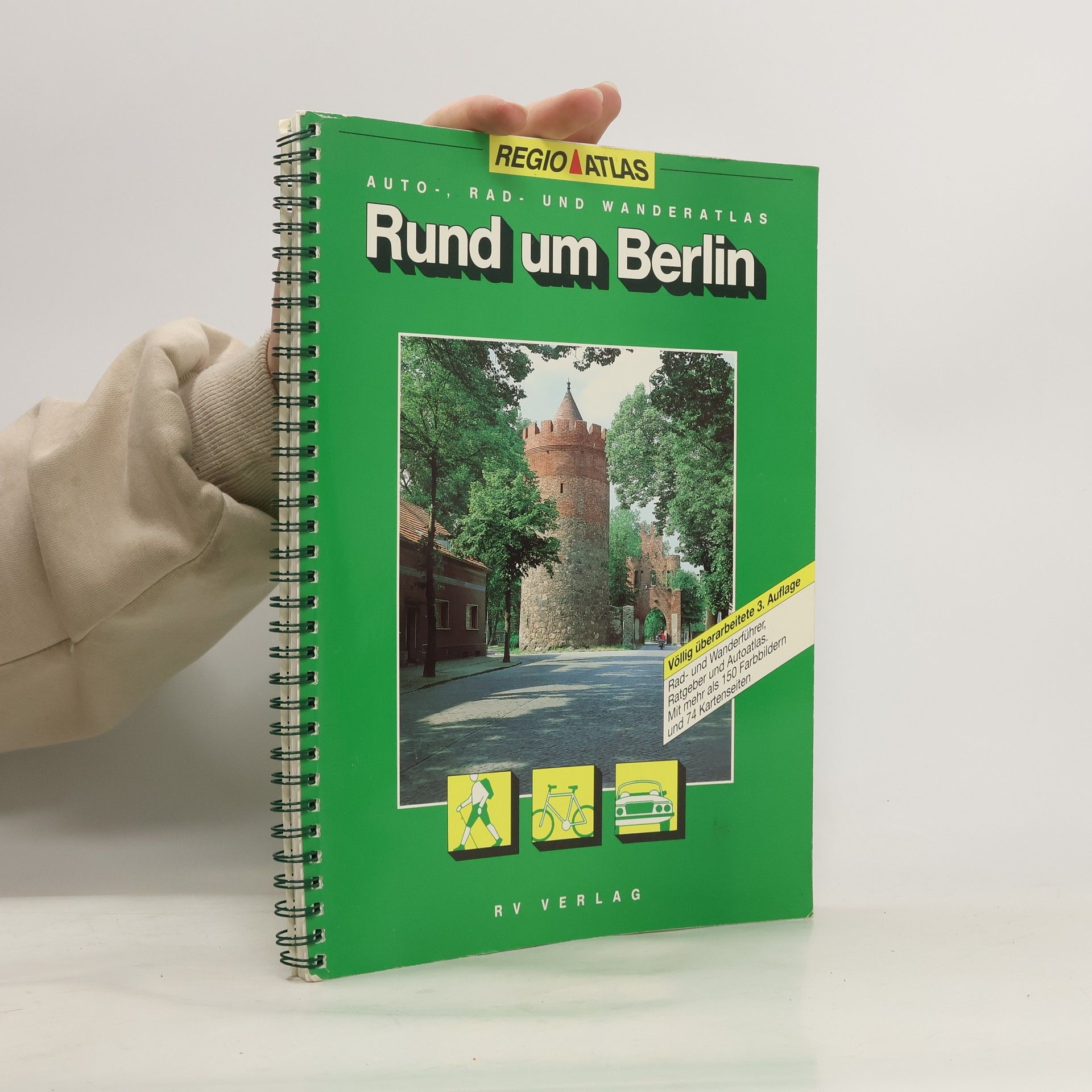 Auto-, Rad- und Wanderatlas rund um Berlin