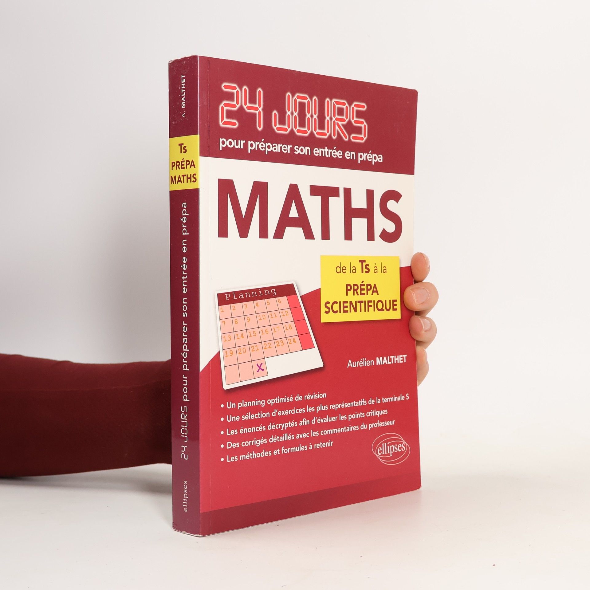 Aurélien Malthét Mathématiques - 24 jours pour préparer son entrée en prépa