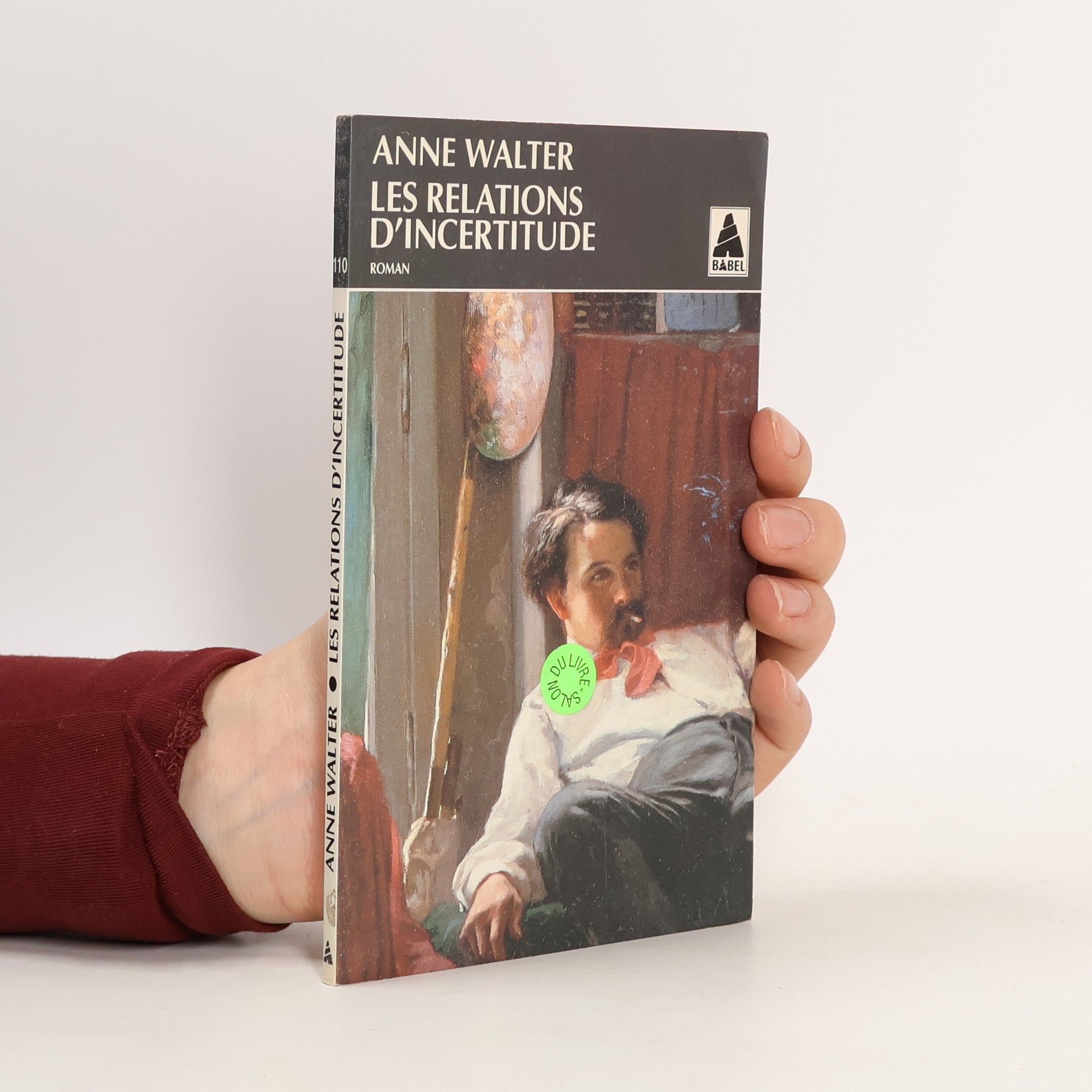 Anne Walter Les relations d'incertitudes