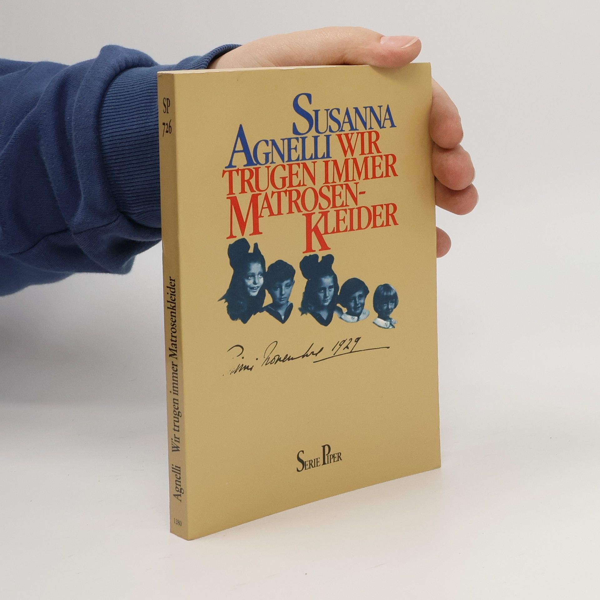 Susanna Agnelli Wir trugen immer Matrosenkleider