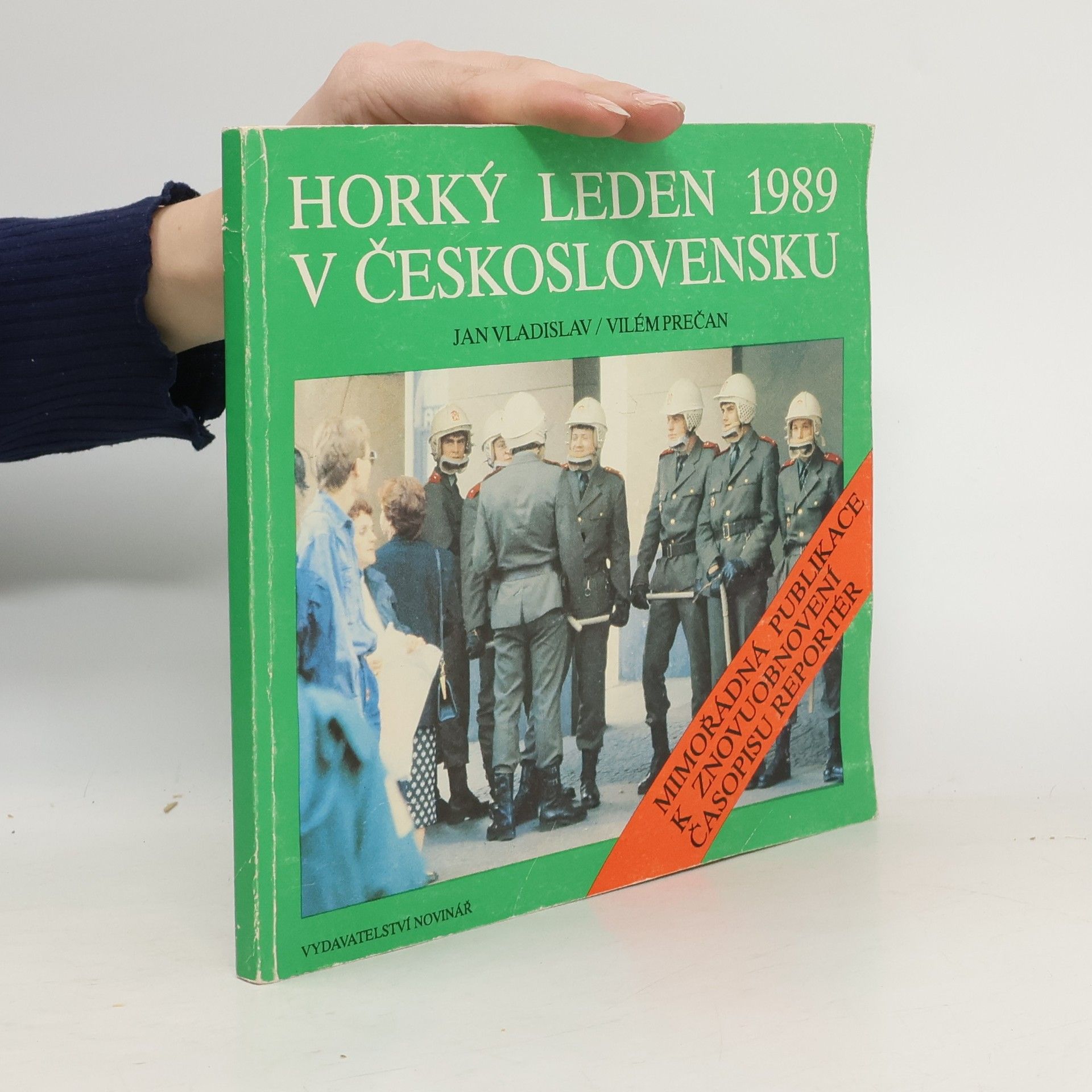 Jan Vladislav Horký leden 1989 v Československu