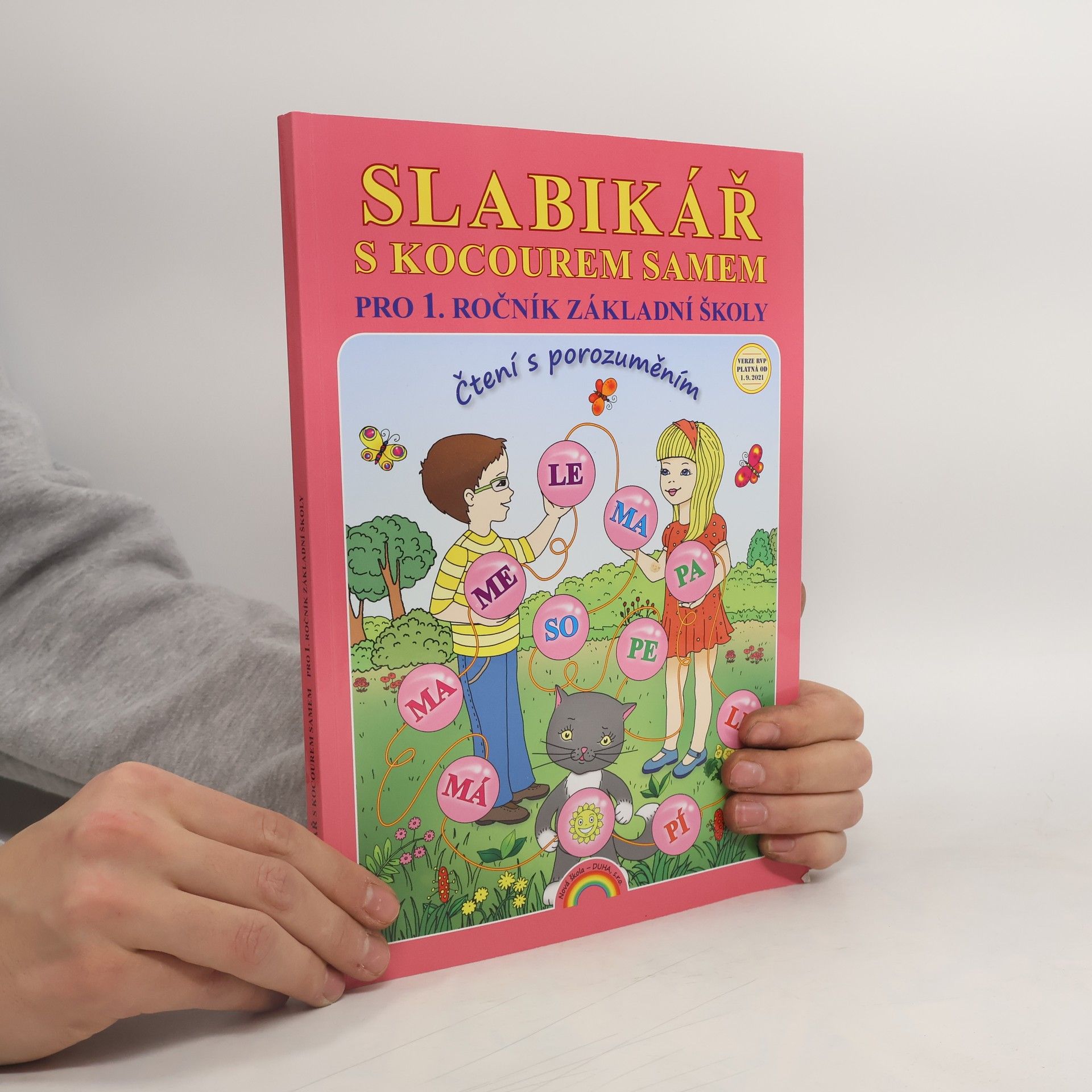Slabikář s kocourem Samem. Pro 1. ročník základní školy : čtení s porozuměním.