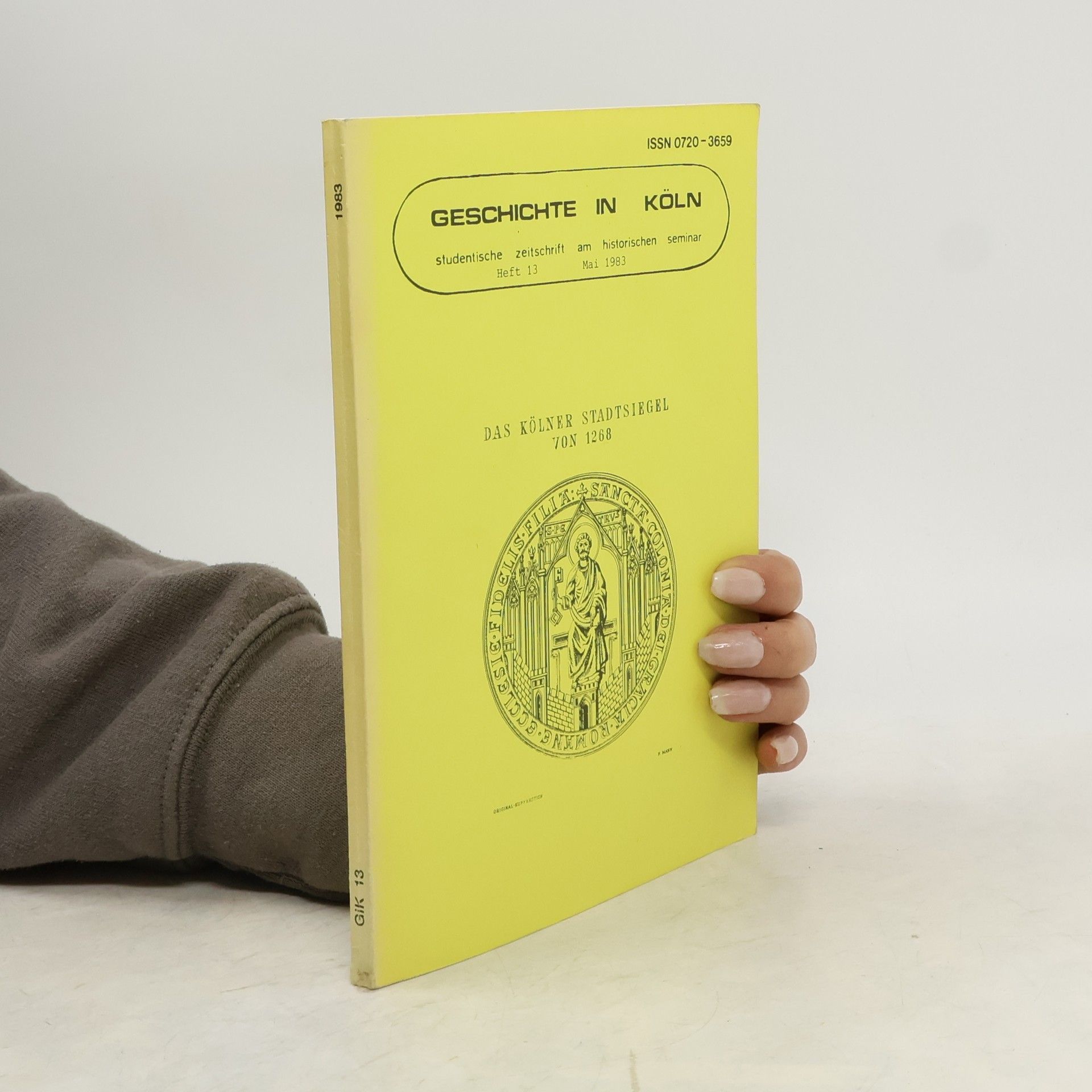 Autorenkollektiv Geschichte in Köln 13. 5/1983