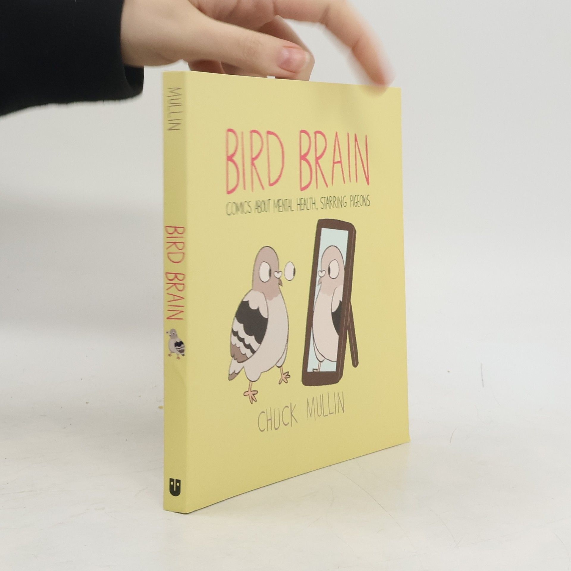 Chuck Mullin Bird Brain: Comics about Mental Health, Starring Pigeons