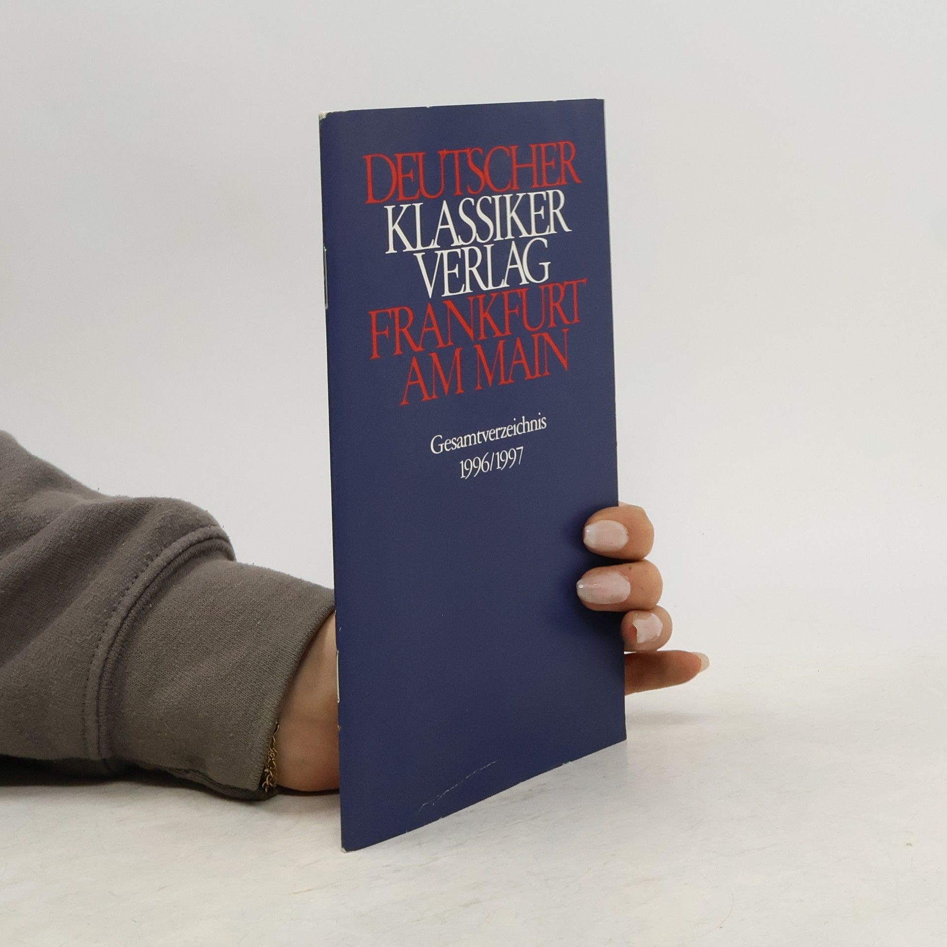 Collectif d'auteurs Gesamtverzeichnis 1996/1997