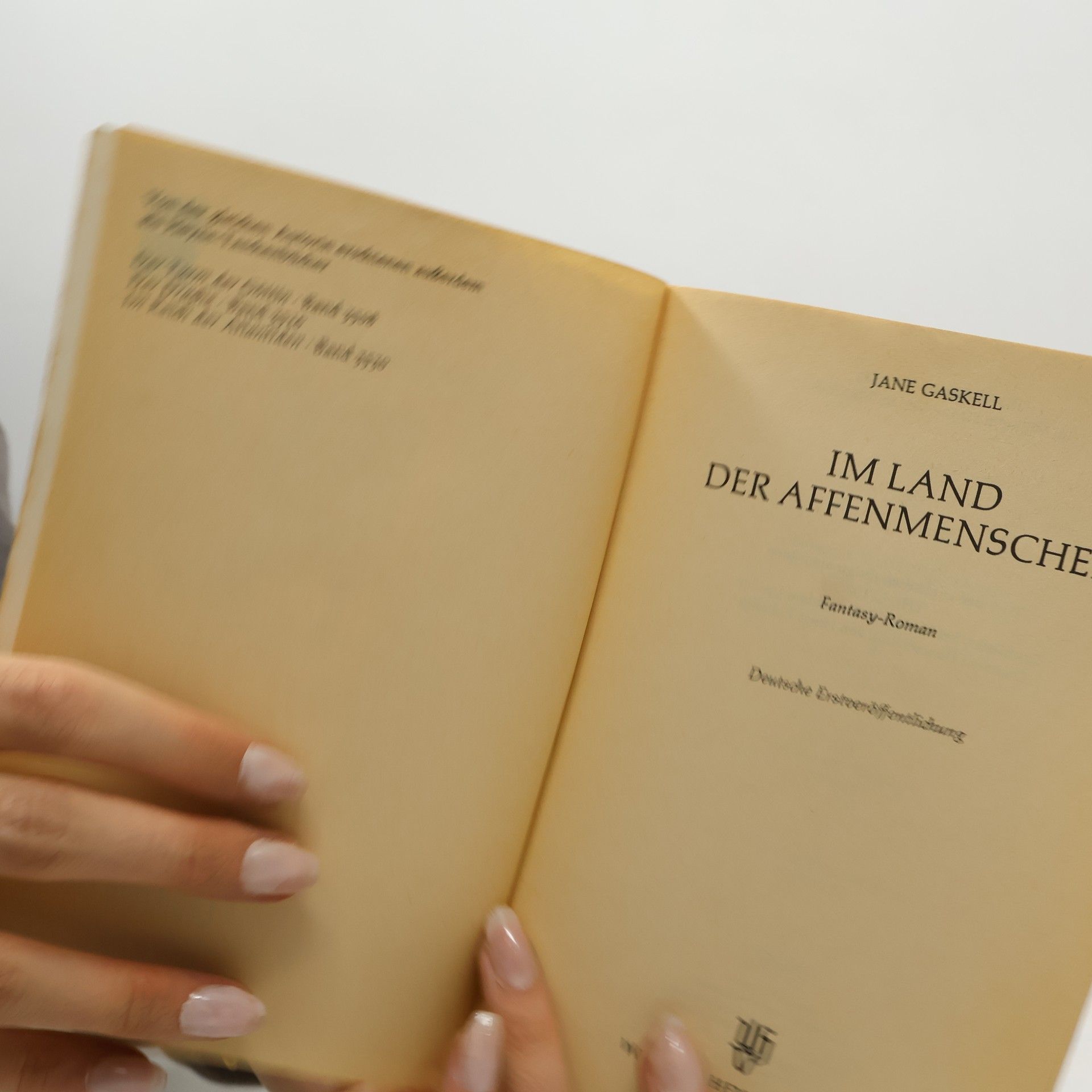 Jane Gaskell Im Land der Affenmenschen