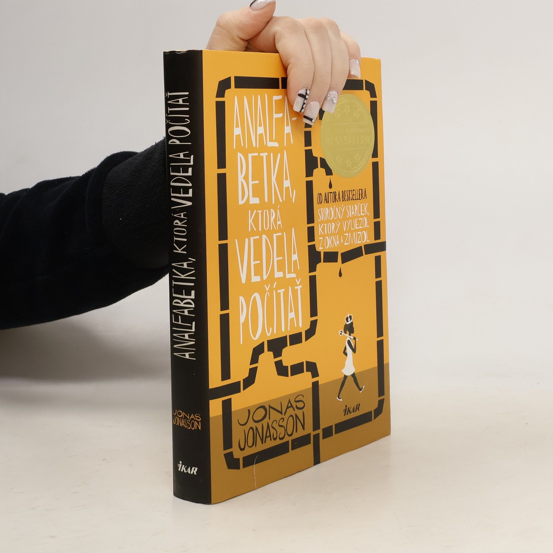 Jonas Jonasson Analfabetka, ktorá vedela počítať