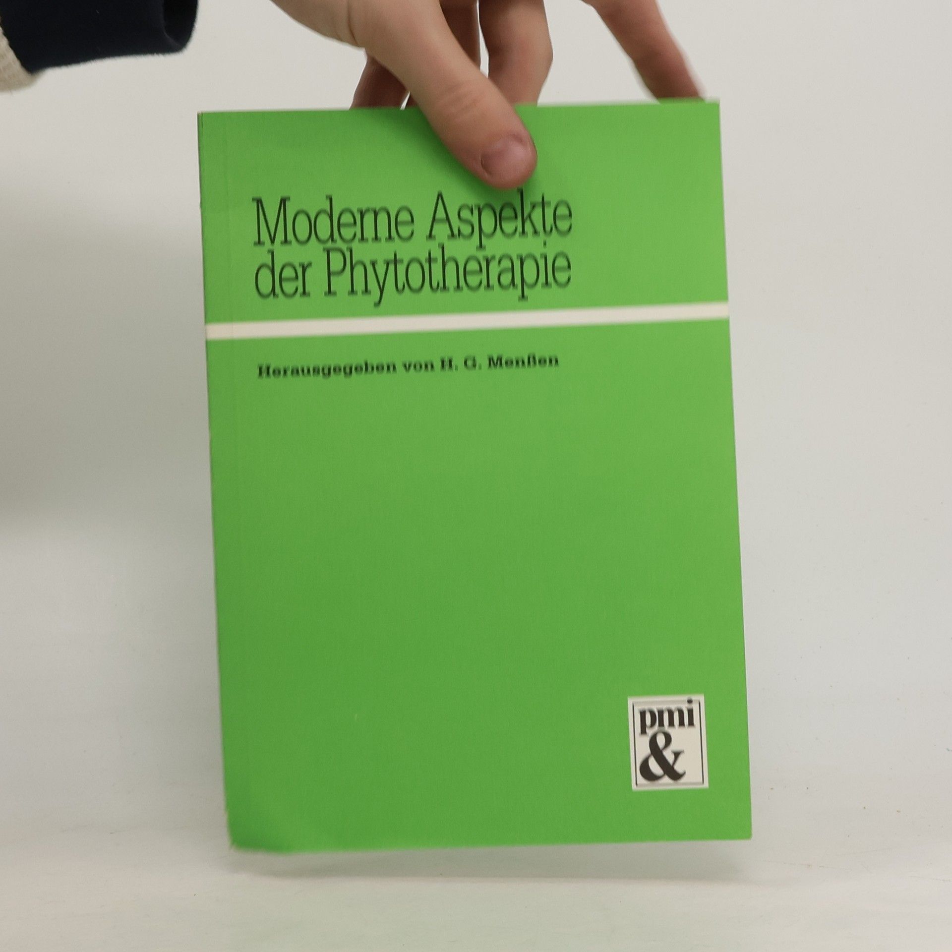 Hans Georg Menßen Moderne Aspekte der Phytotherapie
