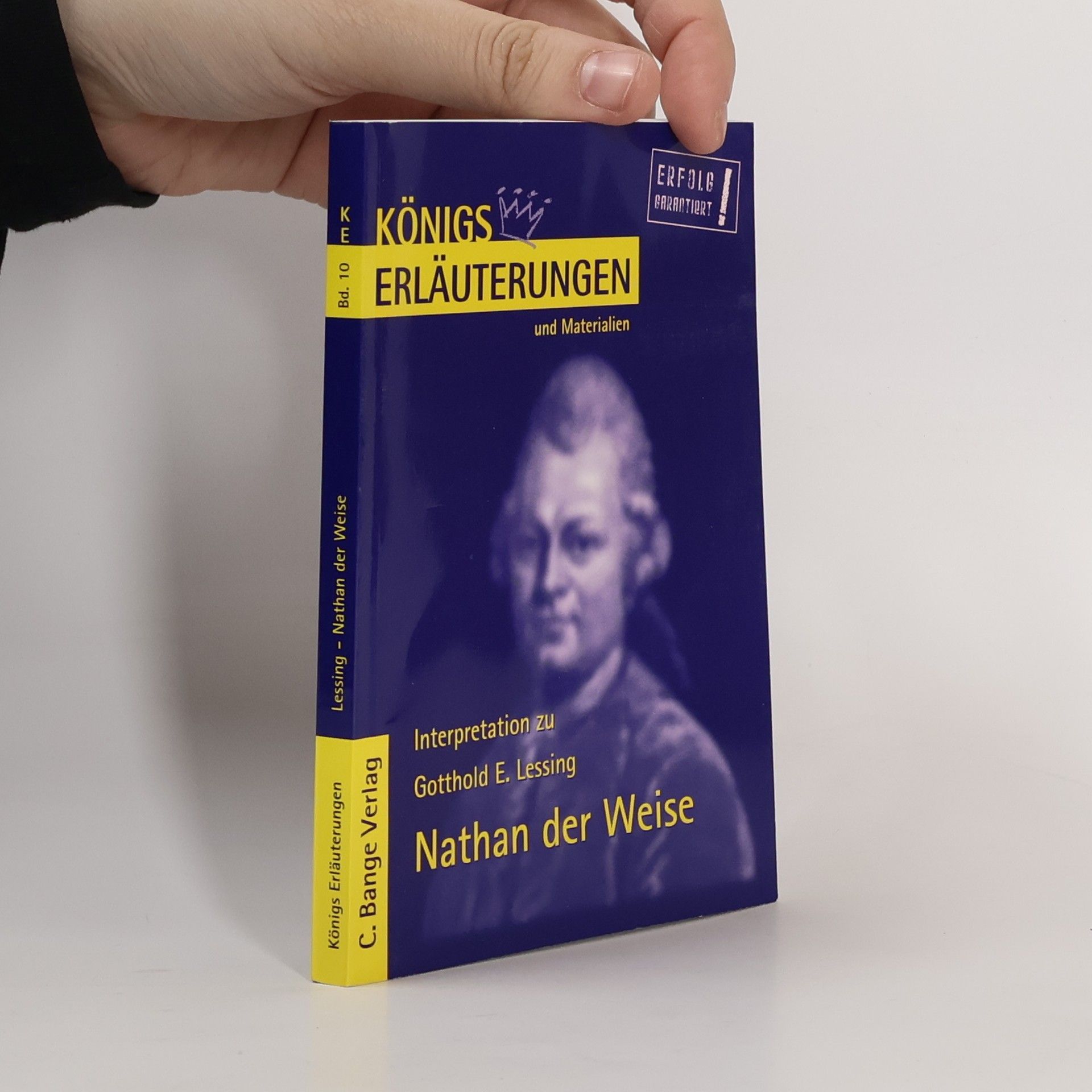 Thomas Möbius Erläuterungen zu Gotthold Ephraim Lessing : Nathan der Weise