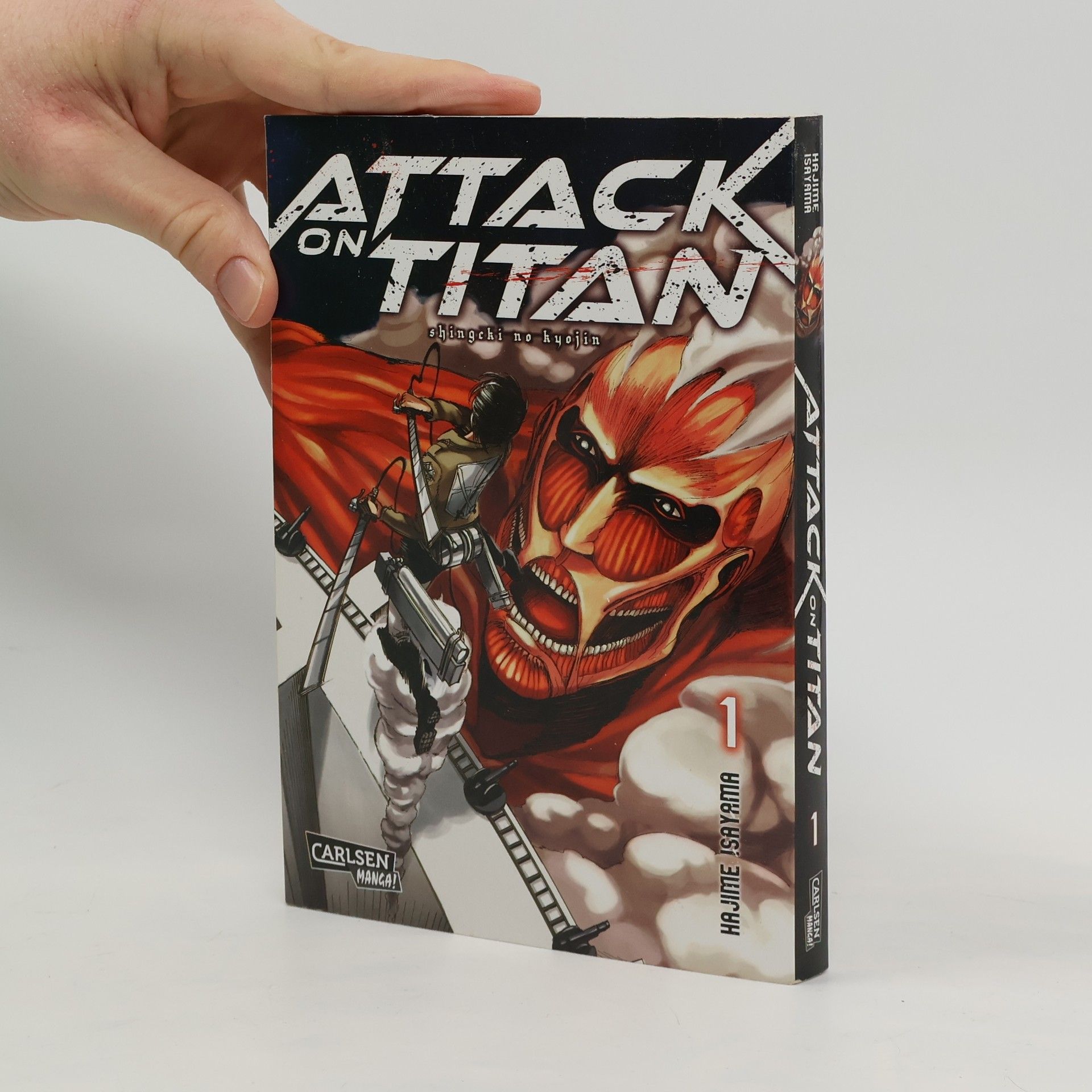 Hajime Isayama Attack on Titan 1