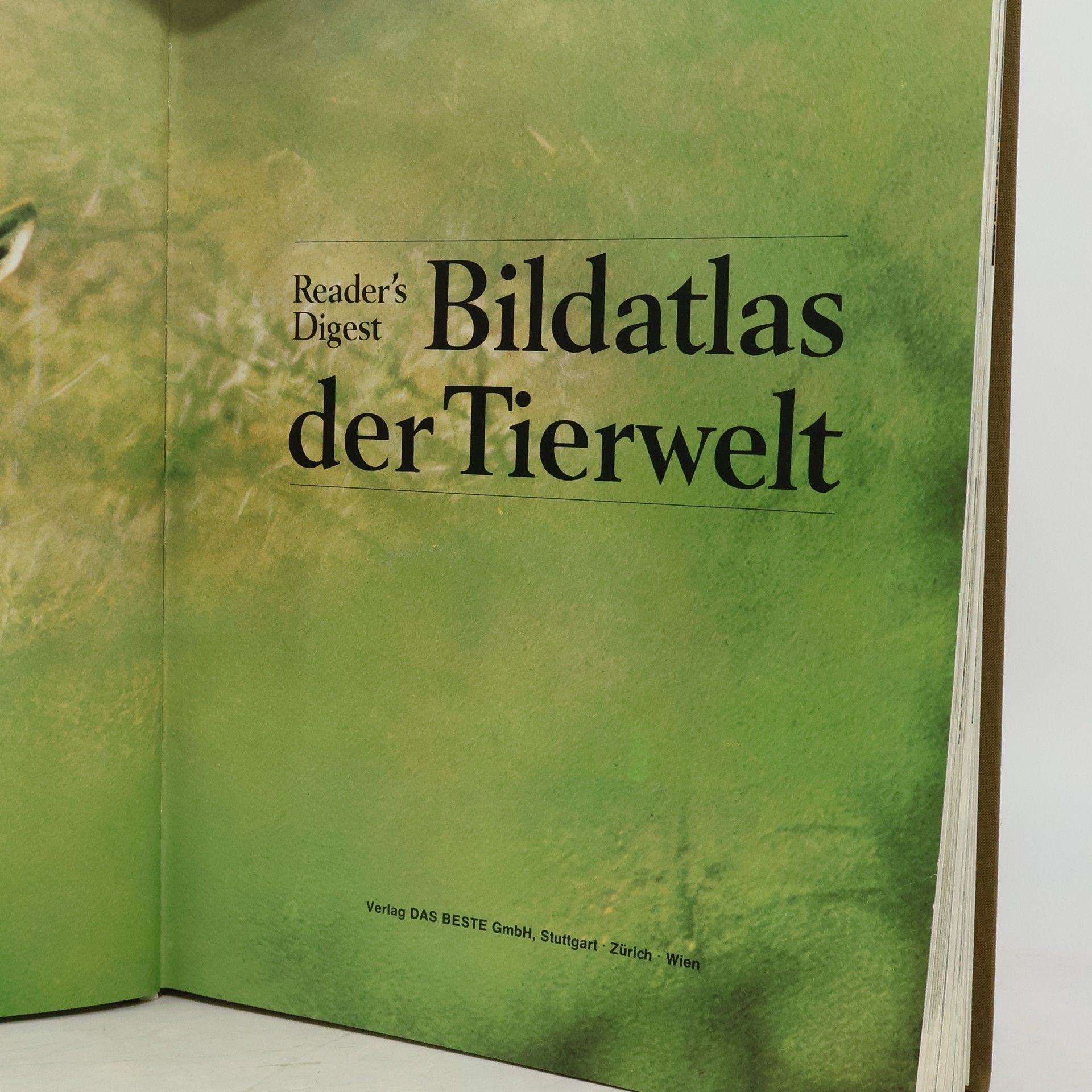 Autorenkollektiv Reader's Digest Bildatlas der Tierwelt