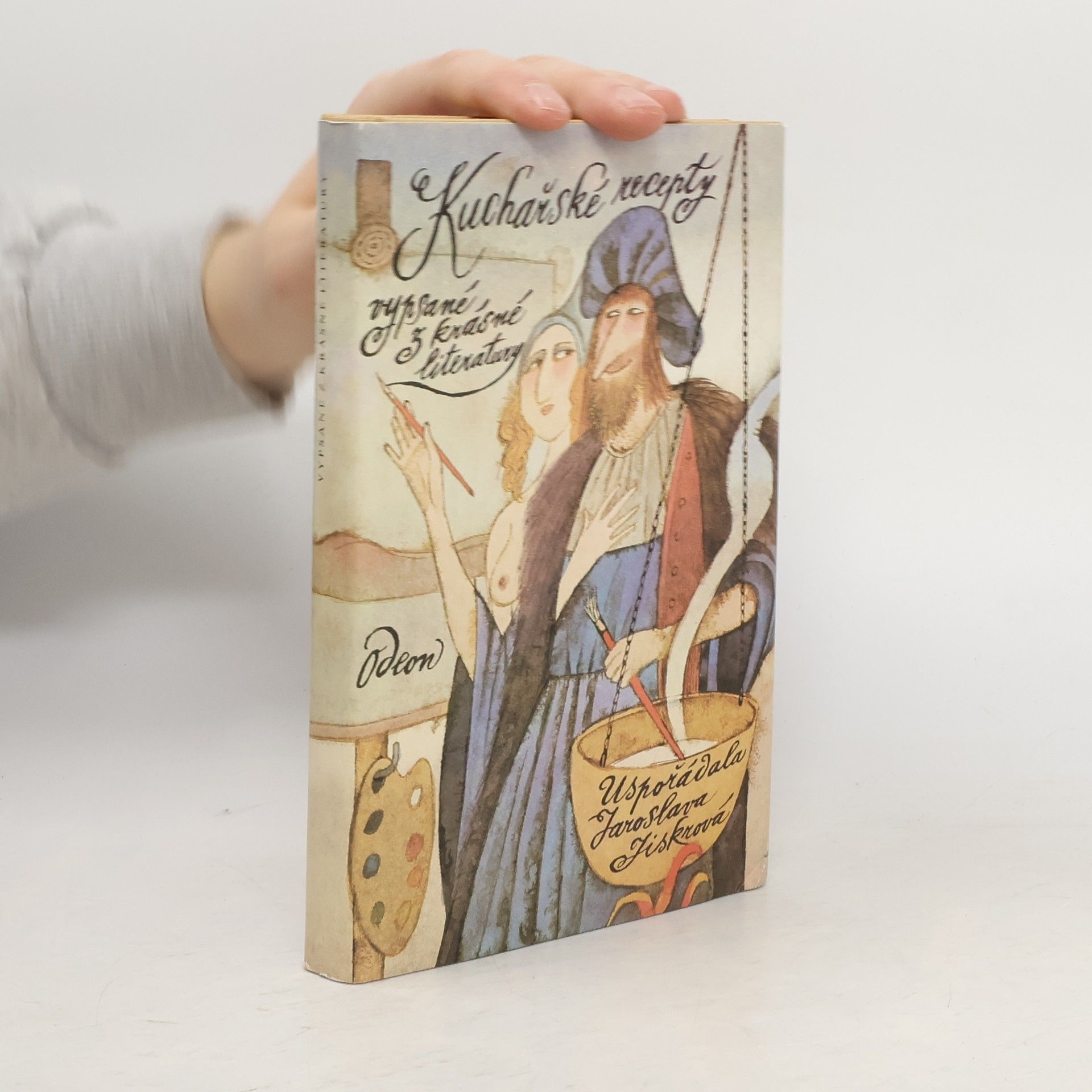 Jaroslava Jiskrová Kuchařské recepty vypsané z krásné literatury