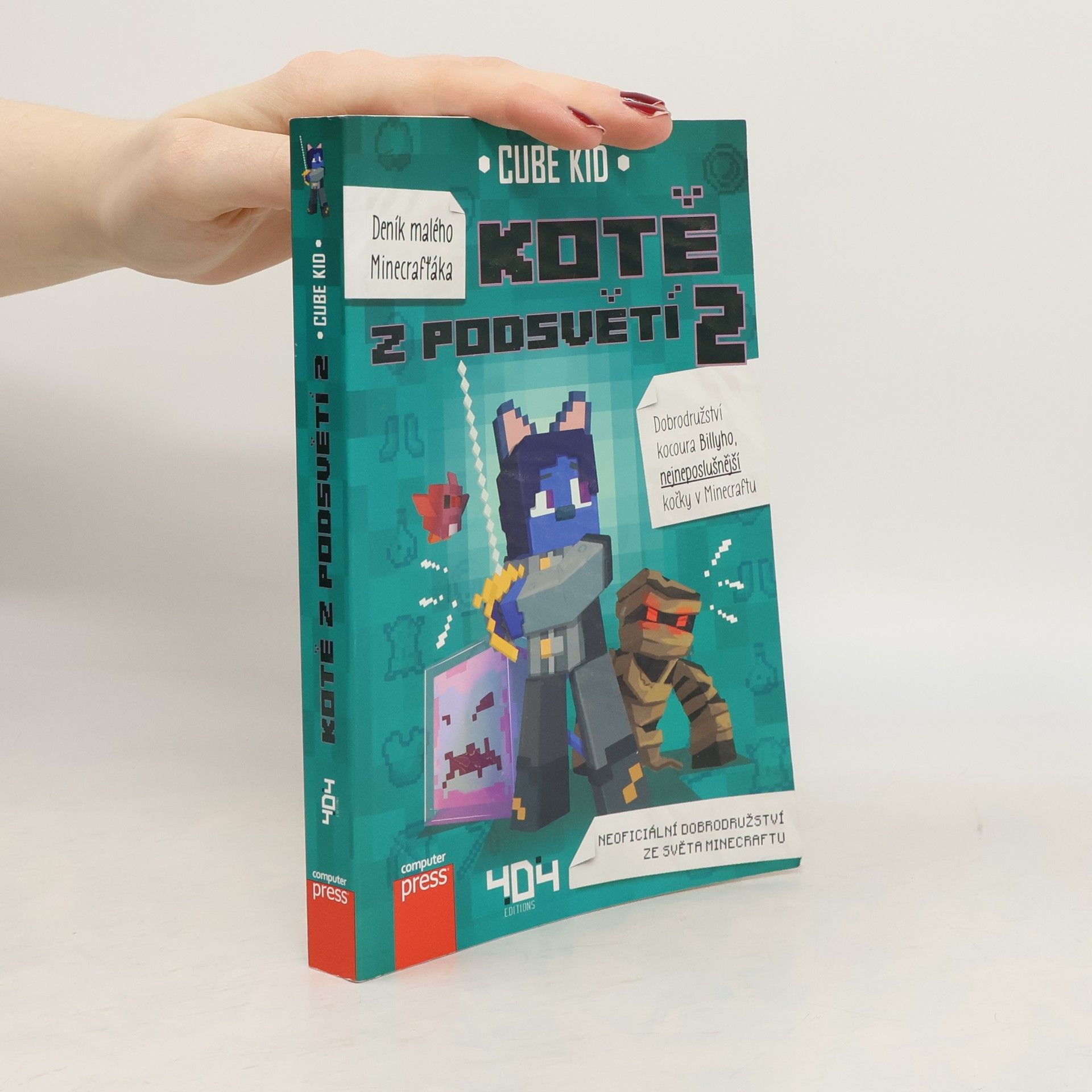 Cube Kid Deník malého Minecrafťáka. Kotě z Podsvětí 2