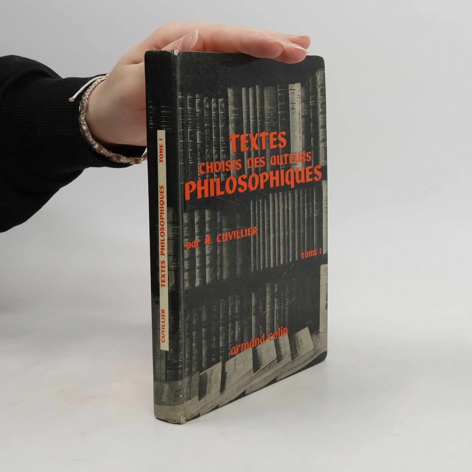 Armand Cuvillier Textes choisis des auteurs philosophiques
