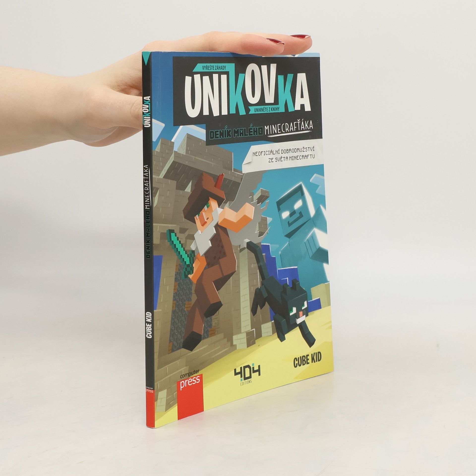 Cube Kid Deník malého minecrafťáka - únikovka