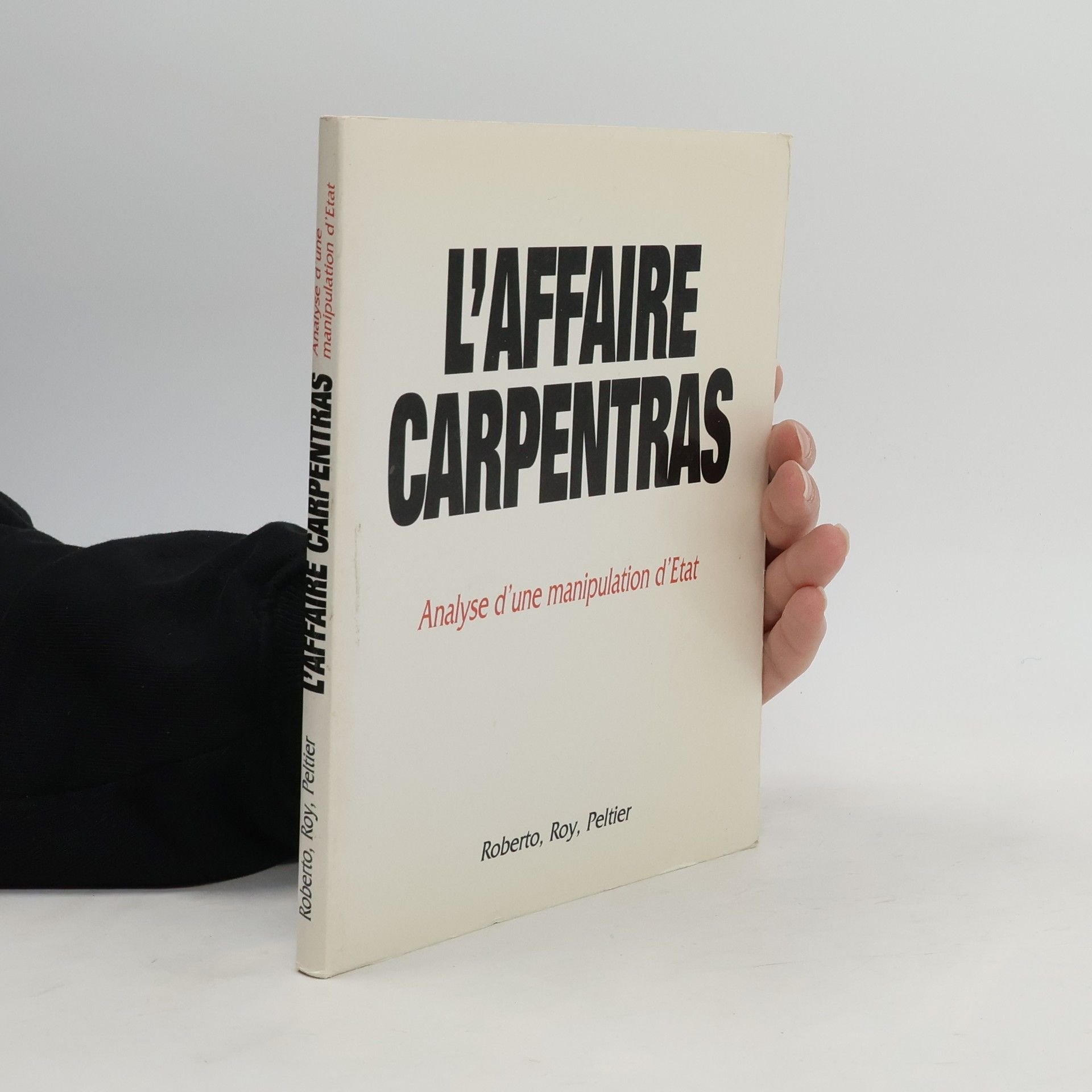 Autores varios L’affaire carpentras