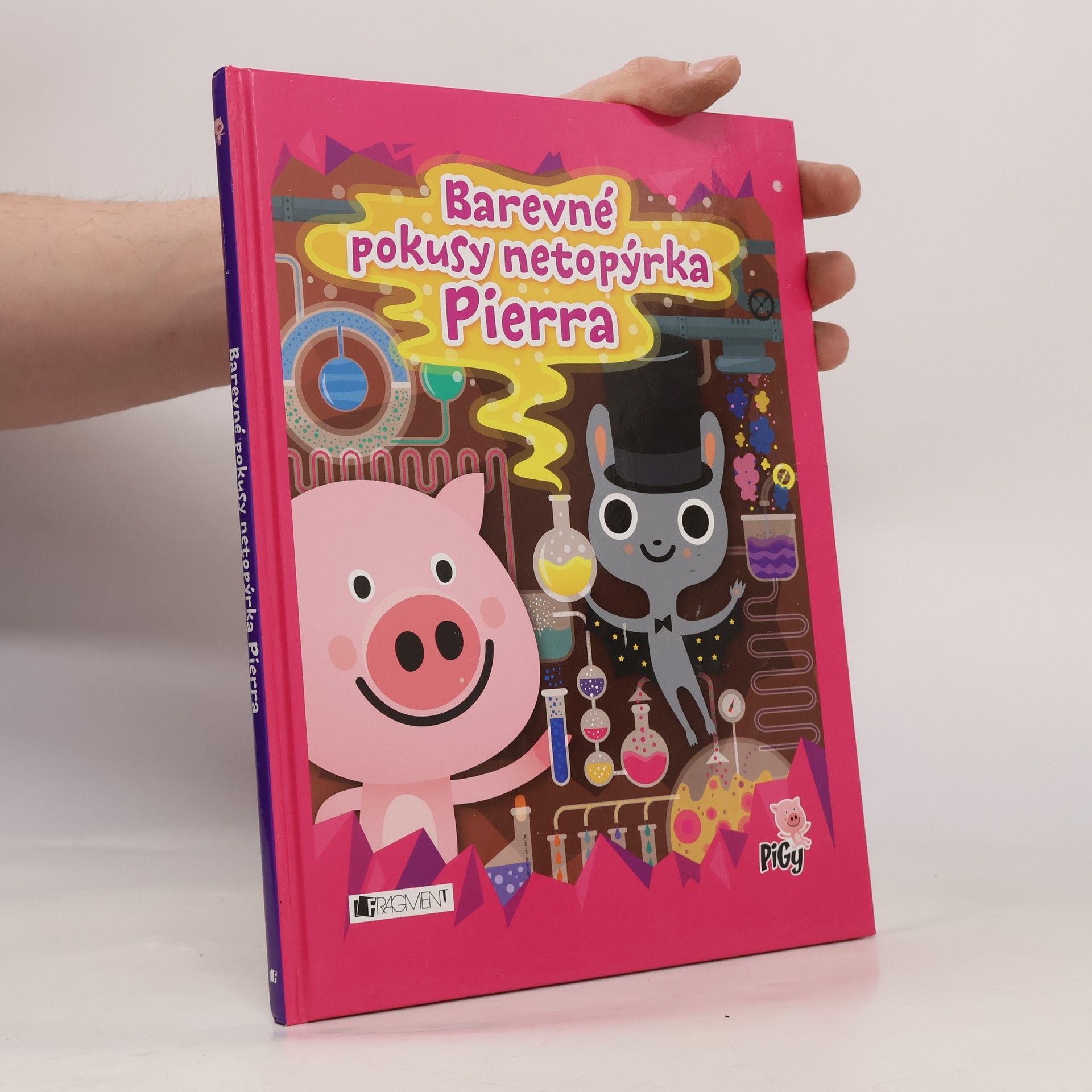 Barevné pokusy netopýrka Pierra