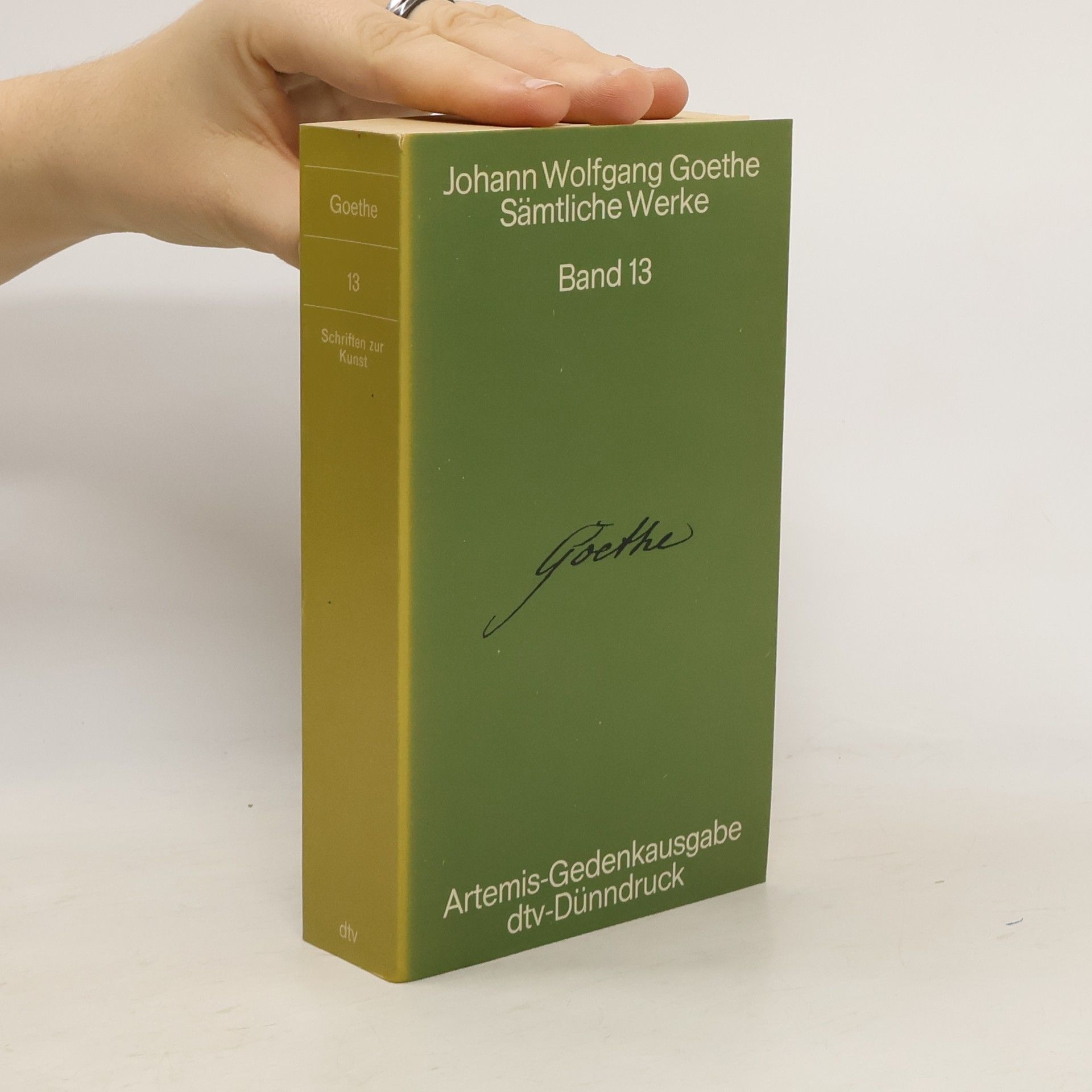 Johann Wolfgang von Goethe Sämtliche Werke. Band 13