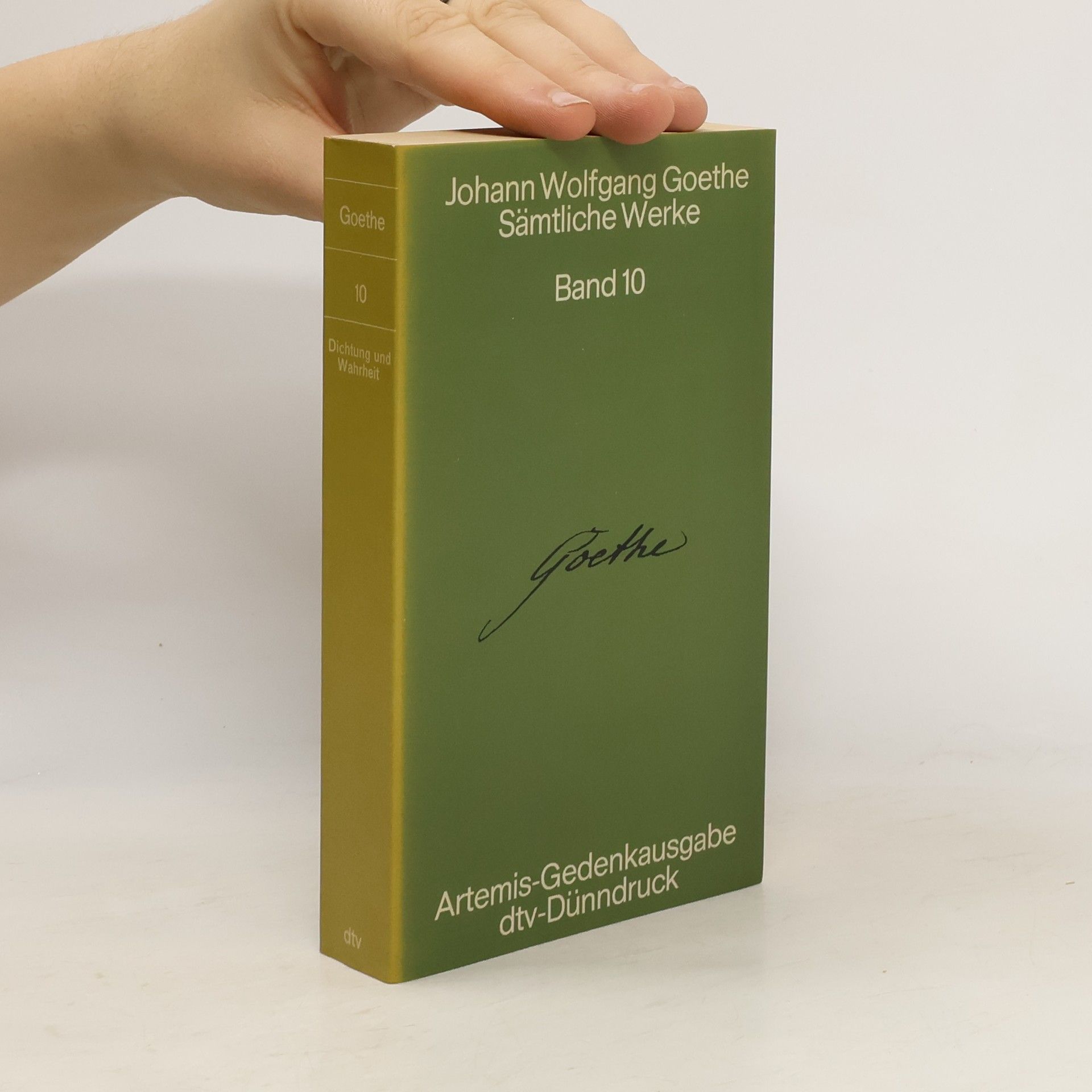 Johann Wolfgang von Goethe Aus meinem Leben. Dichtung und Wahrheit.