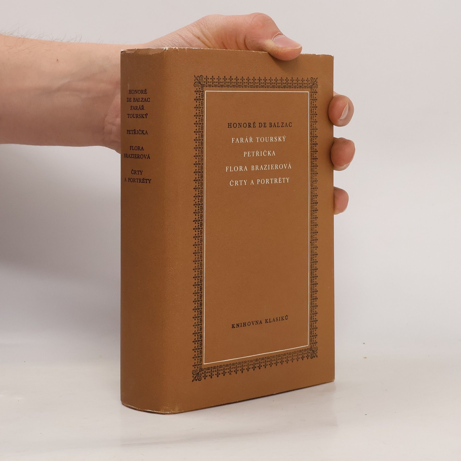 Honoré de Balzac Farář Tourský. Petřička. Flora Brazierová. Črty a portréty